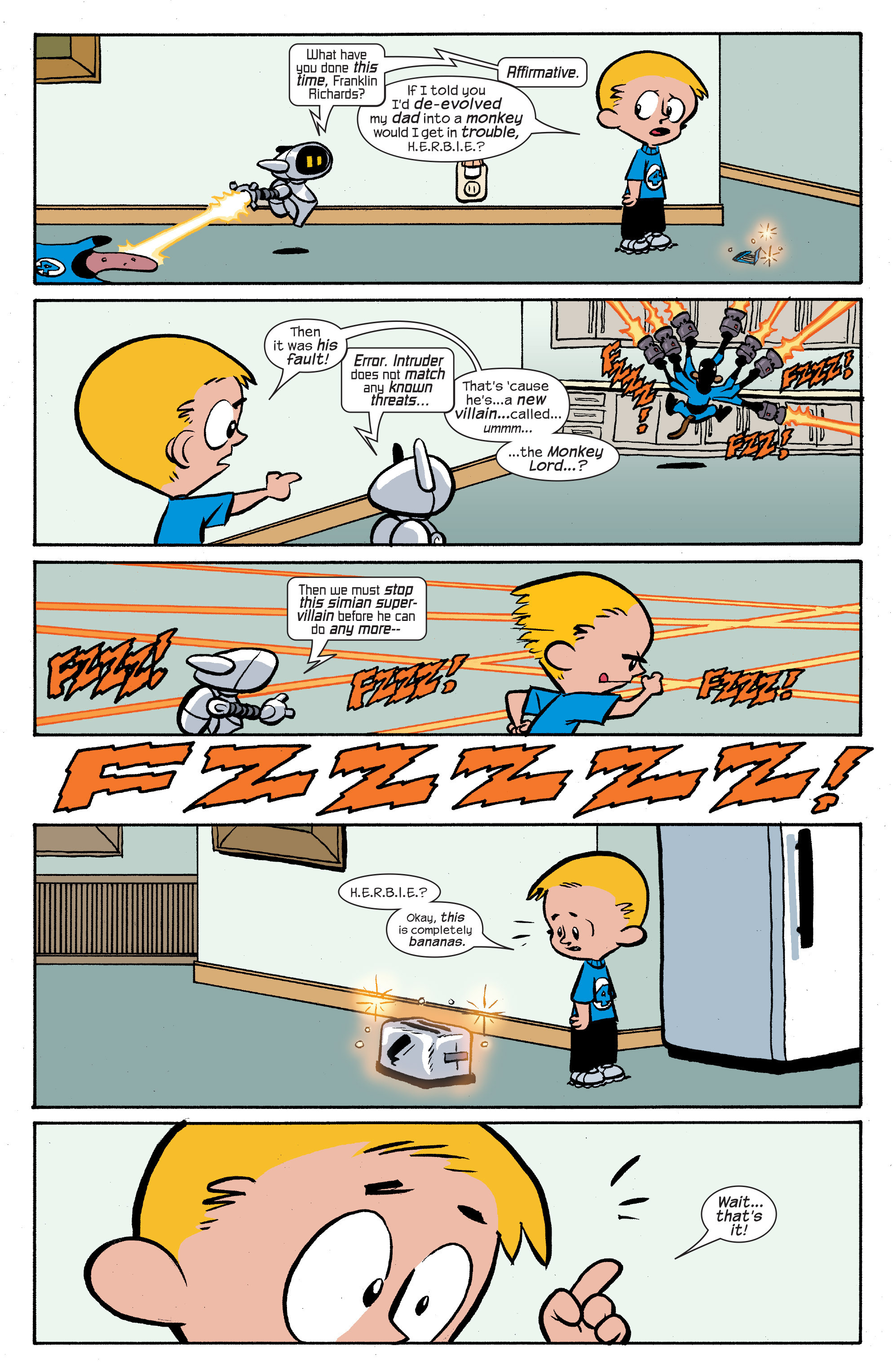 Read online Franklin Richards: March Madness comic -  Issue # Full - 6