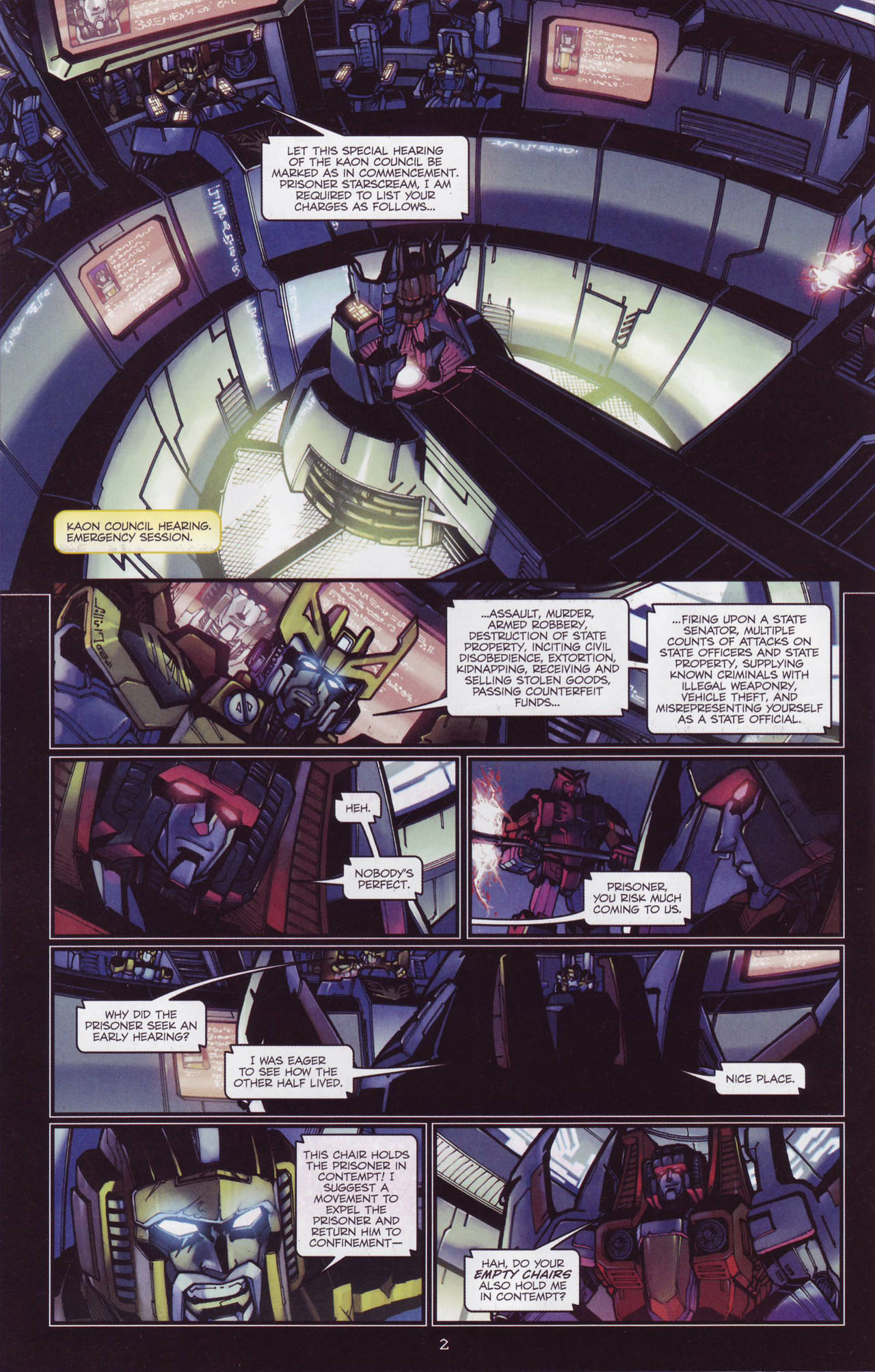 Read online The Transformers Megatron Origin comic -  Issue #4 - 5