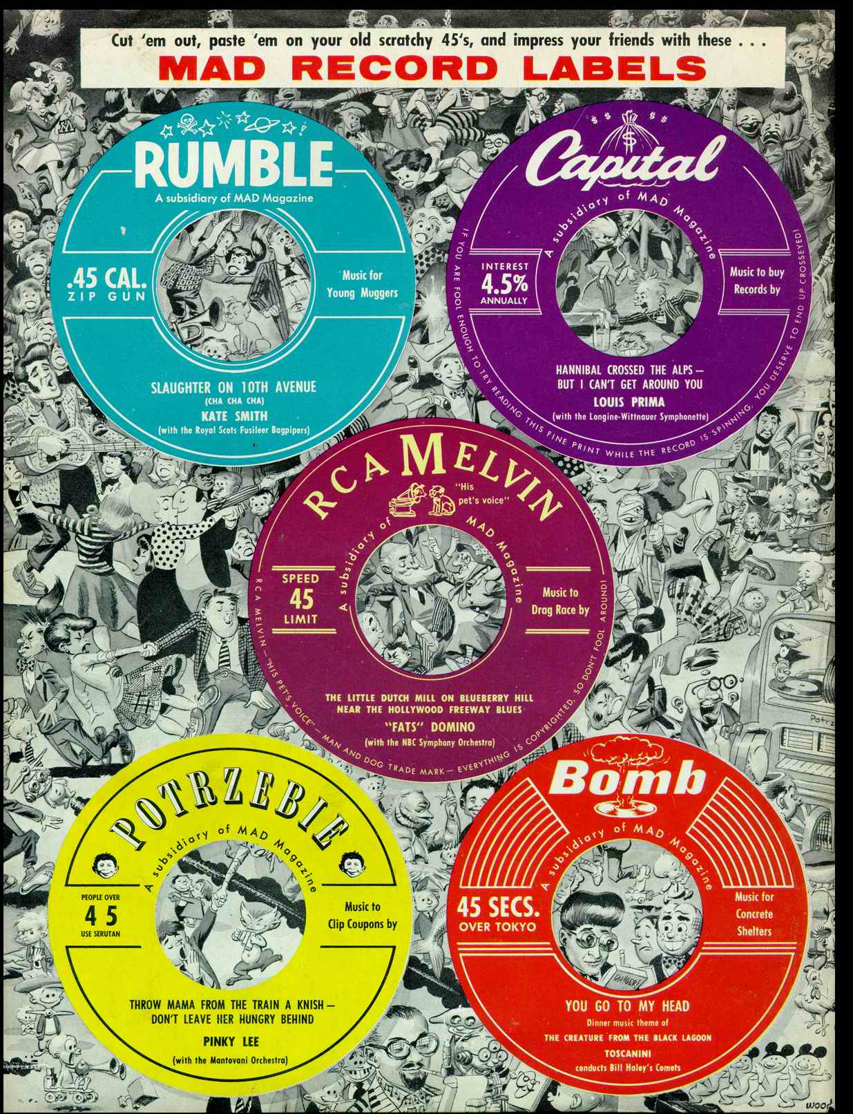 Read online MAD comic -  Issue #32 - 52