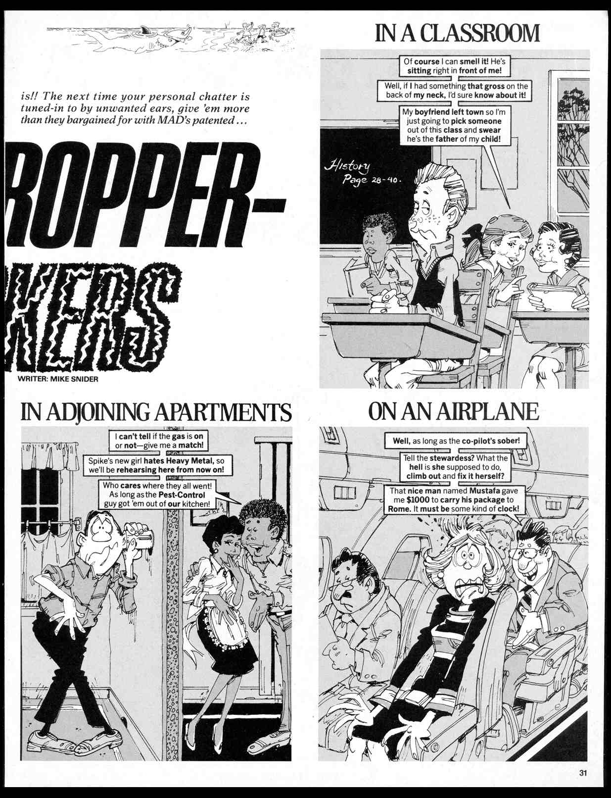 Read online MAD comic -  Issue #294 - 33