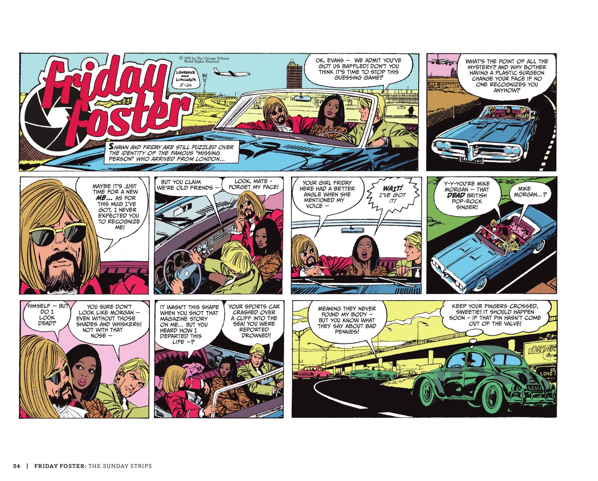 Read online Friday Foster: The Sunday Strips comic -  Issue # TPB (Part 1) - 55