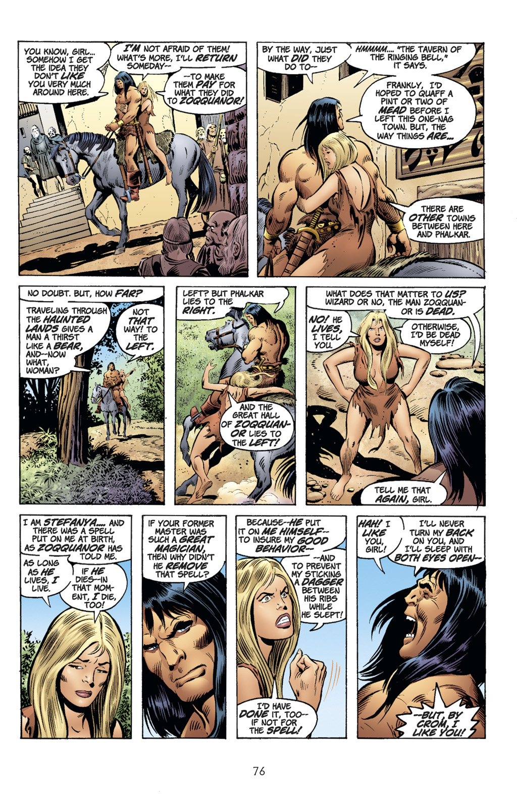 Read online The Chronicles of Conan comic -  Issue # TPB 7 (Part 1) - 71