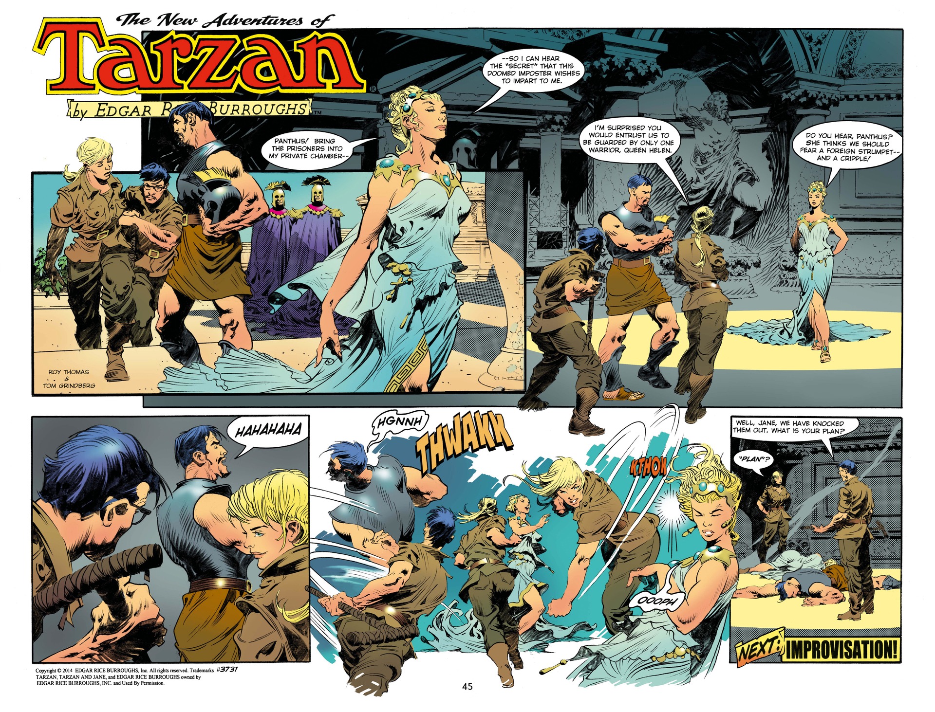 Read online Tarzan: The New Adventures comic -  Issue # TPB - 47