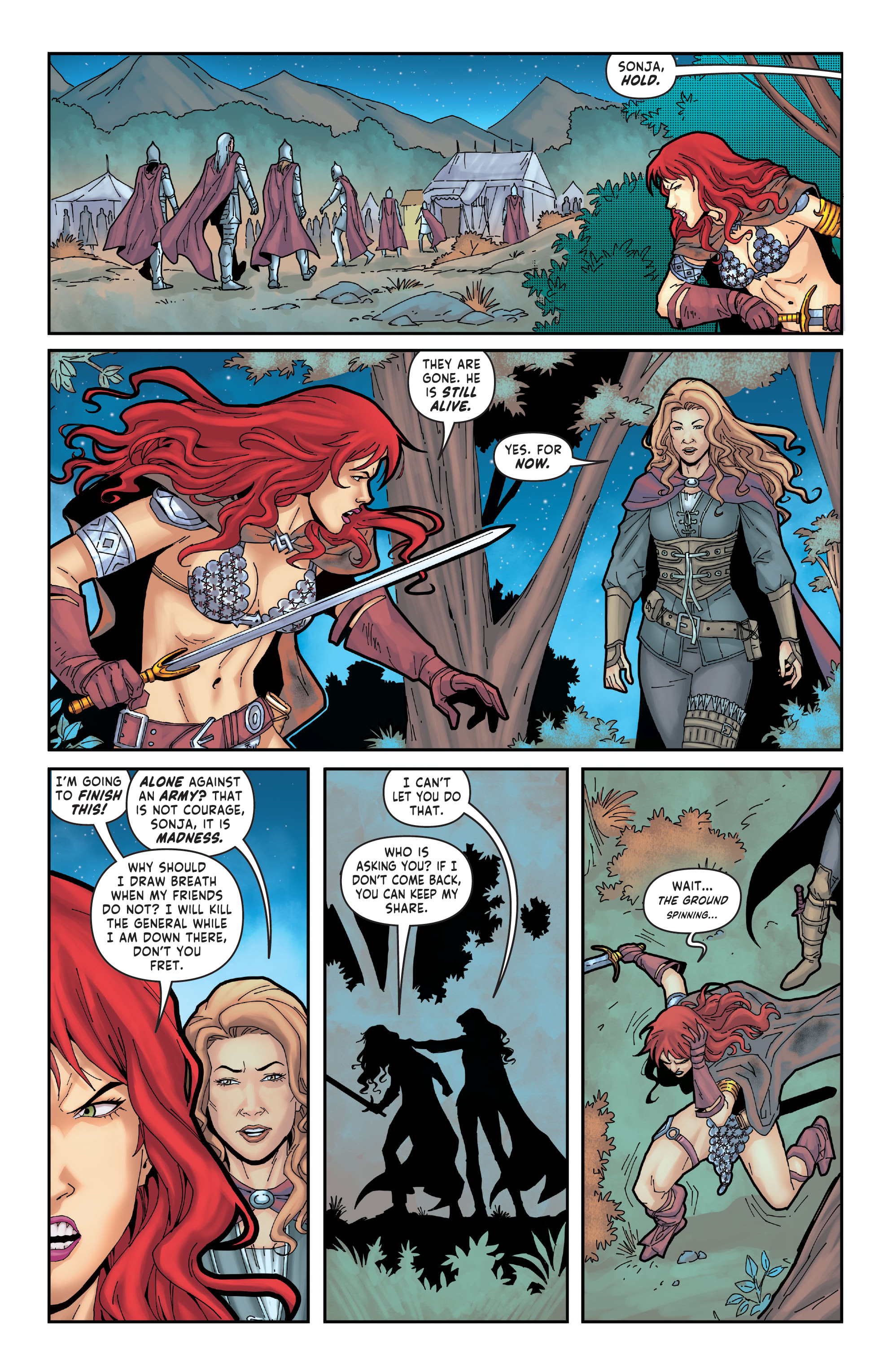 Read online Red Sonja: The Price of Blood comic -  Issue #3 - 16