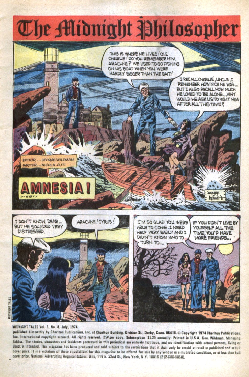 Read online Midnight Tales comic -  Issue #8 - 3