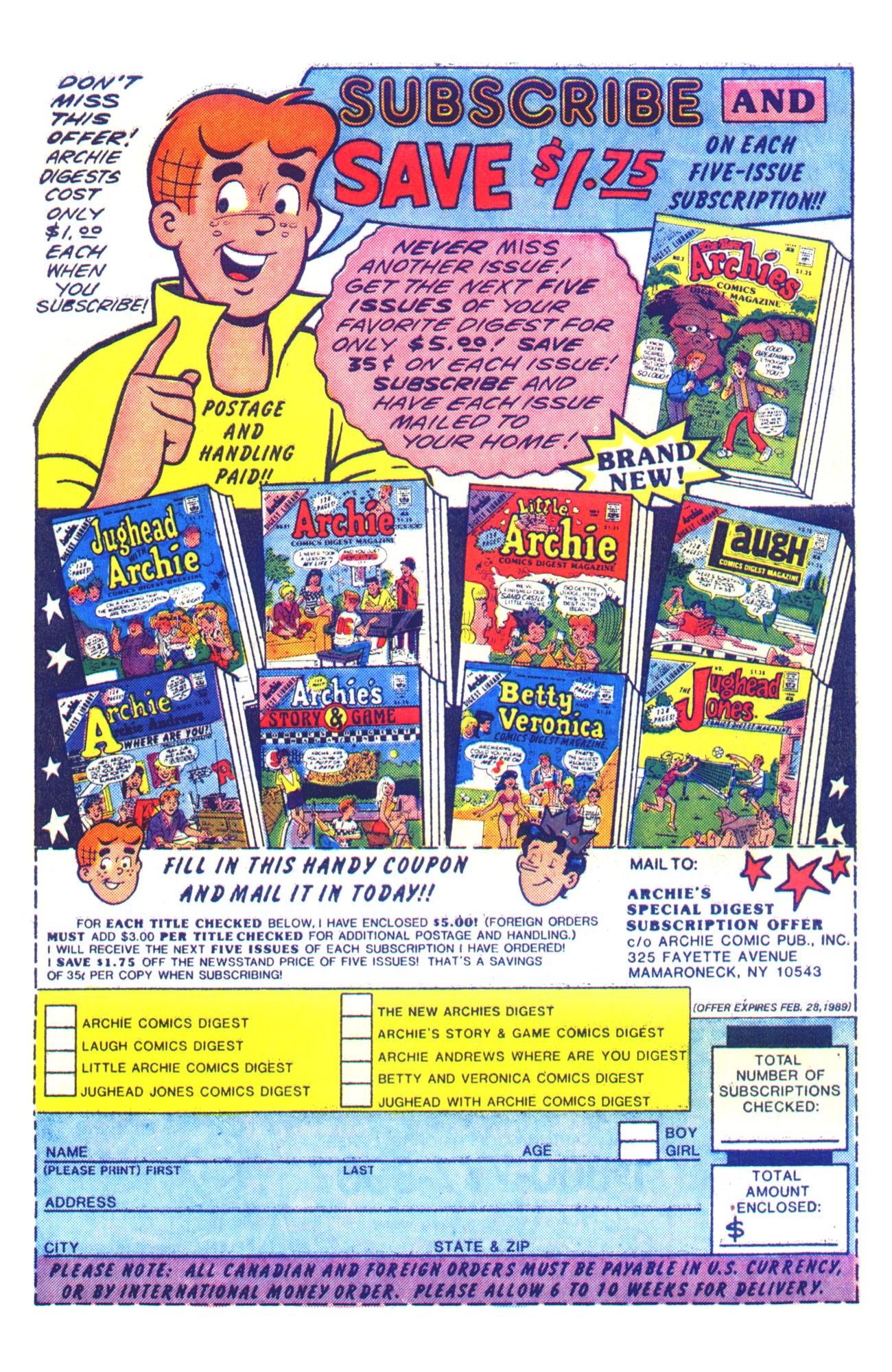 Read online Archie Giant Series Magazine comic -  Issue #591 - 33
