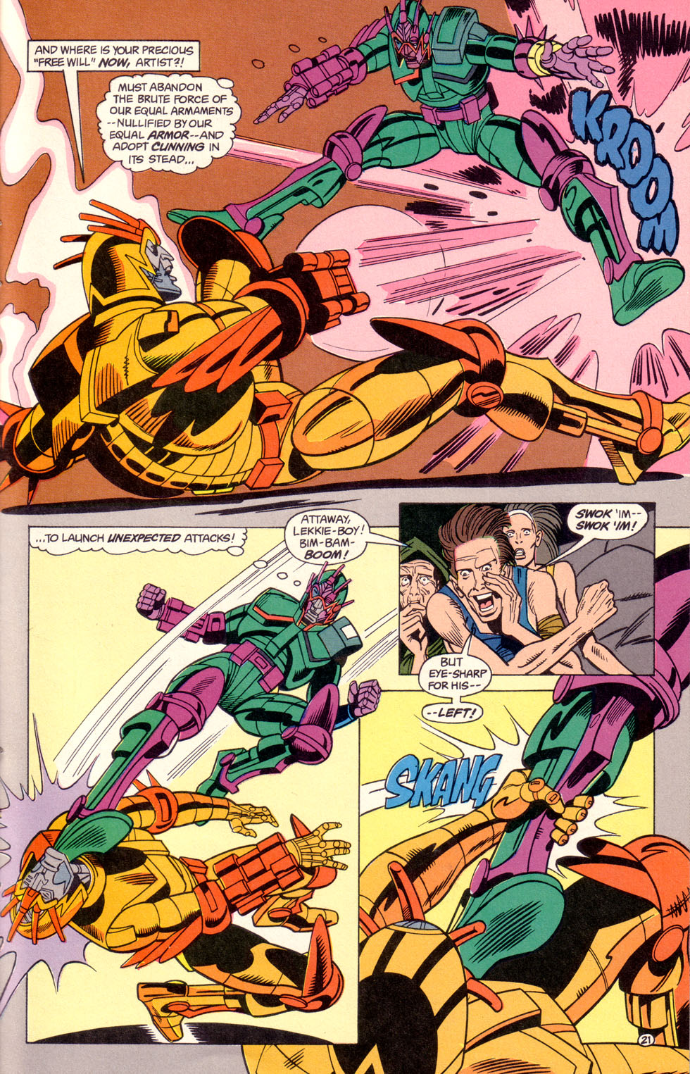 Read online Electric Warrior comic -  Issue #13 - 23