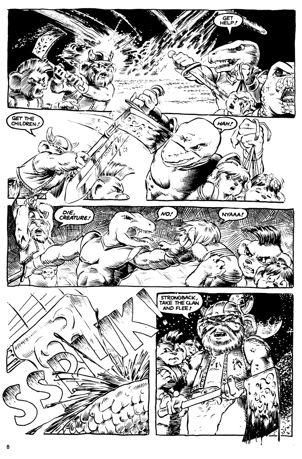 Read online Crow of the Bear Clan comic -  Issue #1 - 10