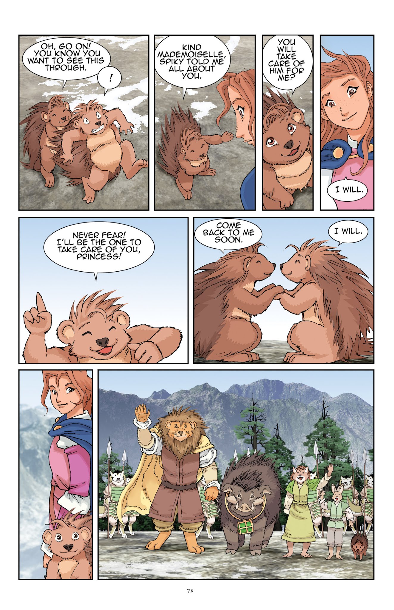 Read online Courageous Princess comic -  Issue # TPB 2 (Part 1) - 76