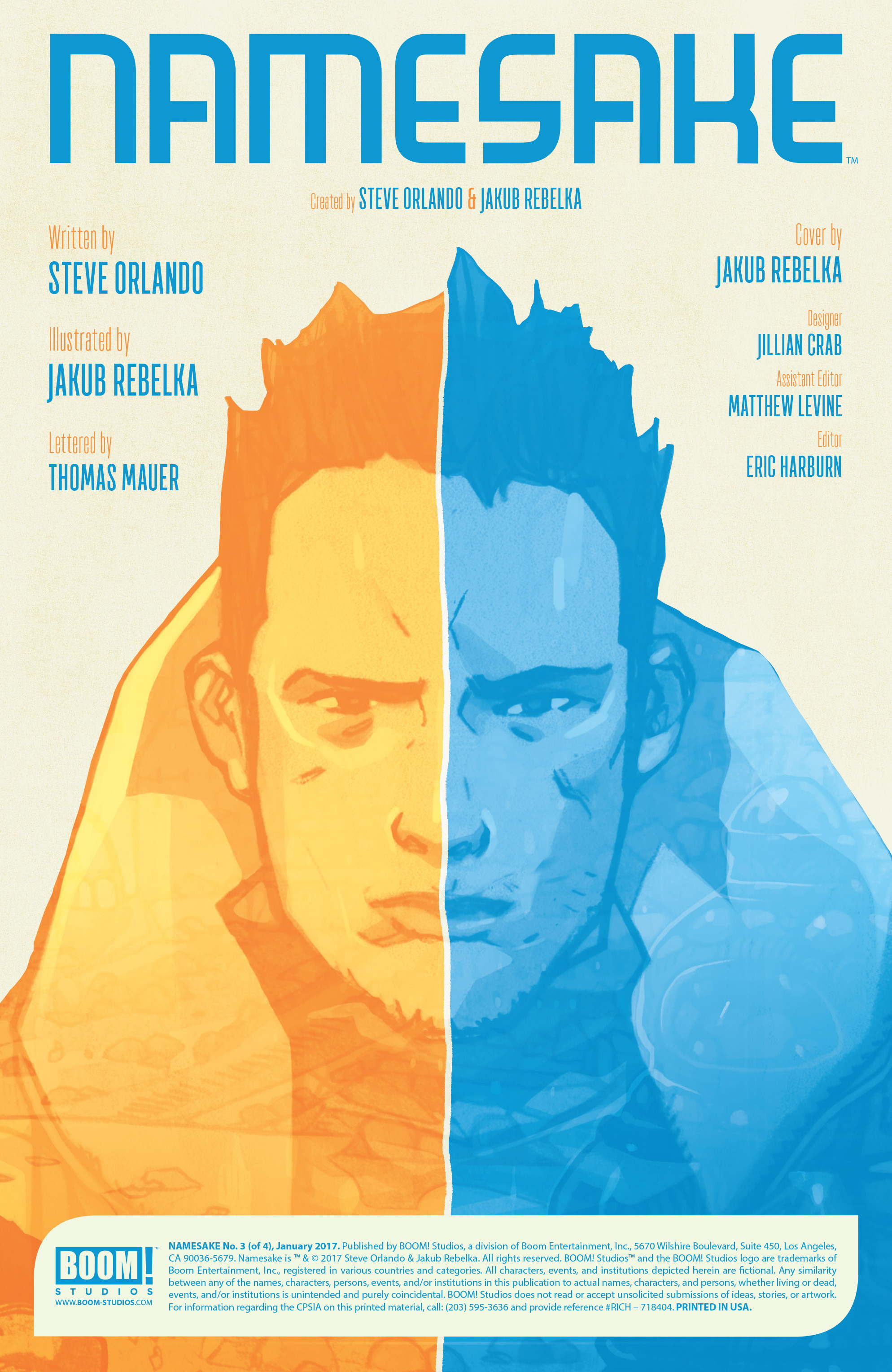 Read online Namesake comic -  Issue #3 - 2