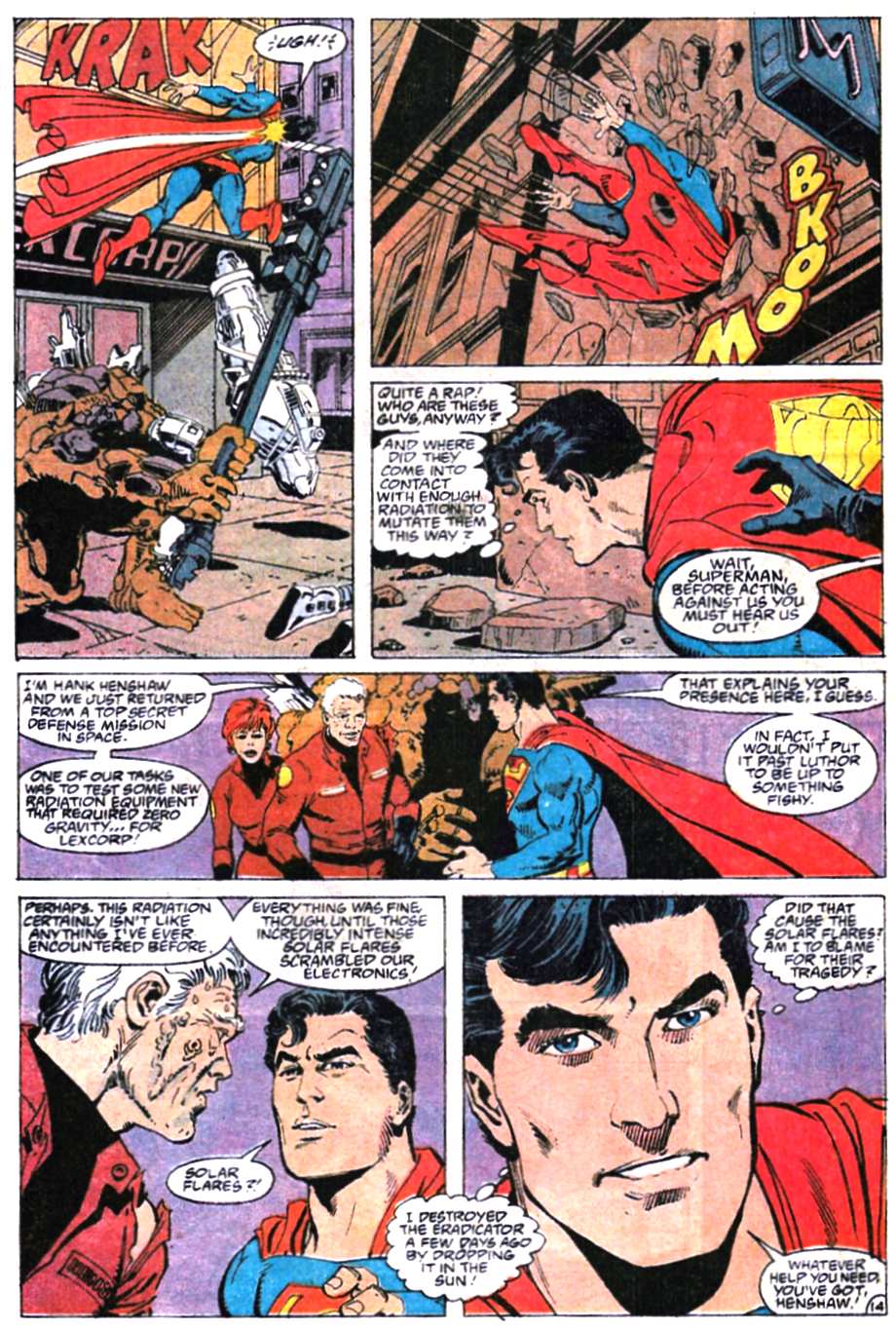 Read online Adventures of Superman (1987) comic -  Issue #466 - 15