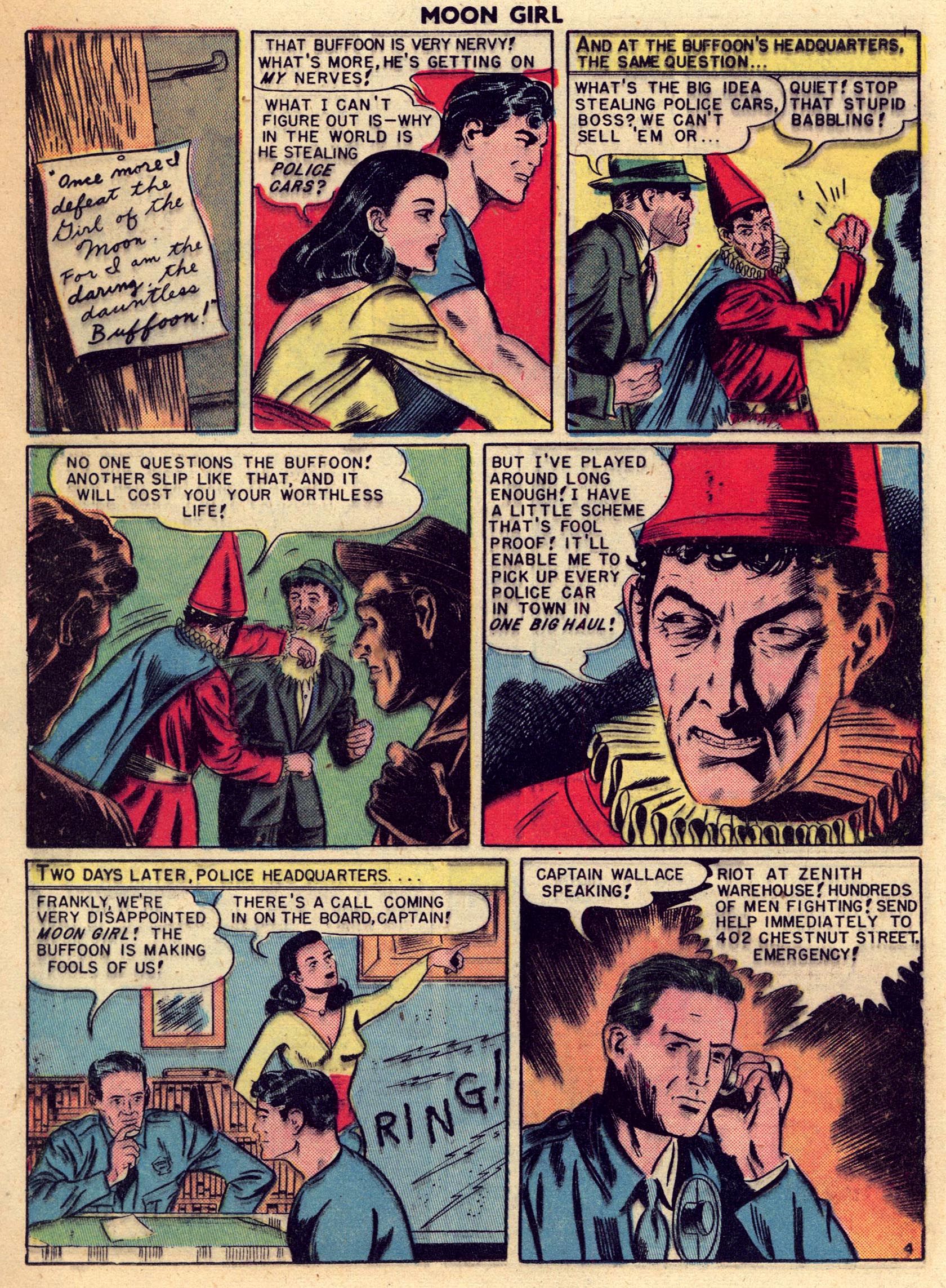 Read online Moon Girl (1947) comic -  Issue #6 - 16