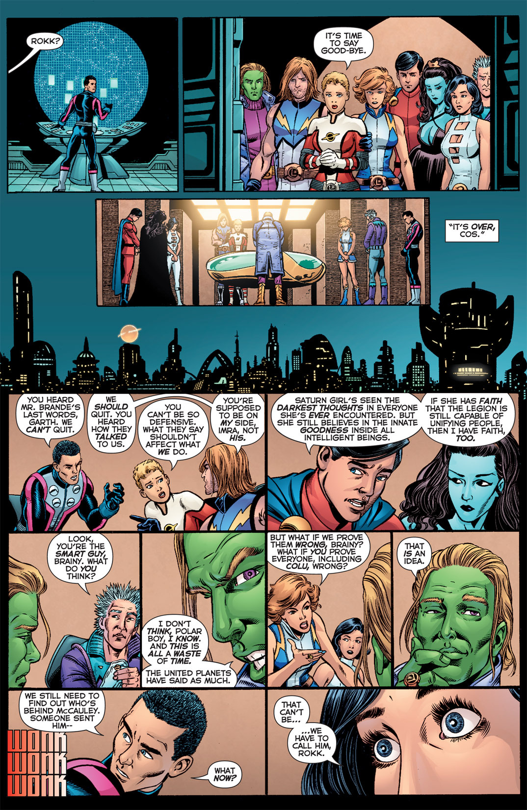 Read online Final Crisis: Legion of Three Worlds comic -  Issue #1 - 34