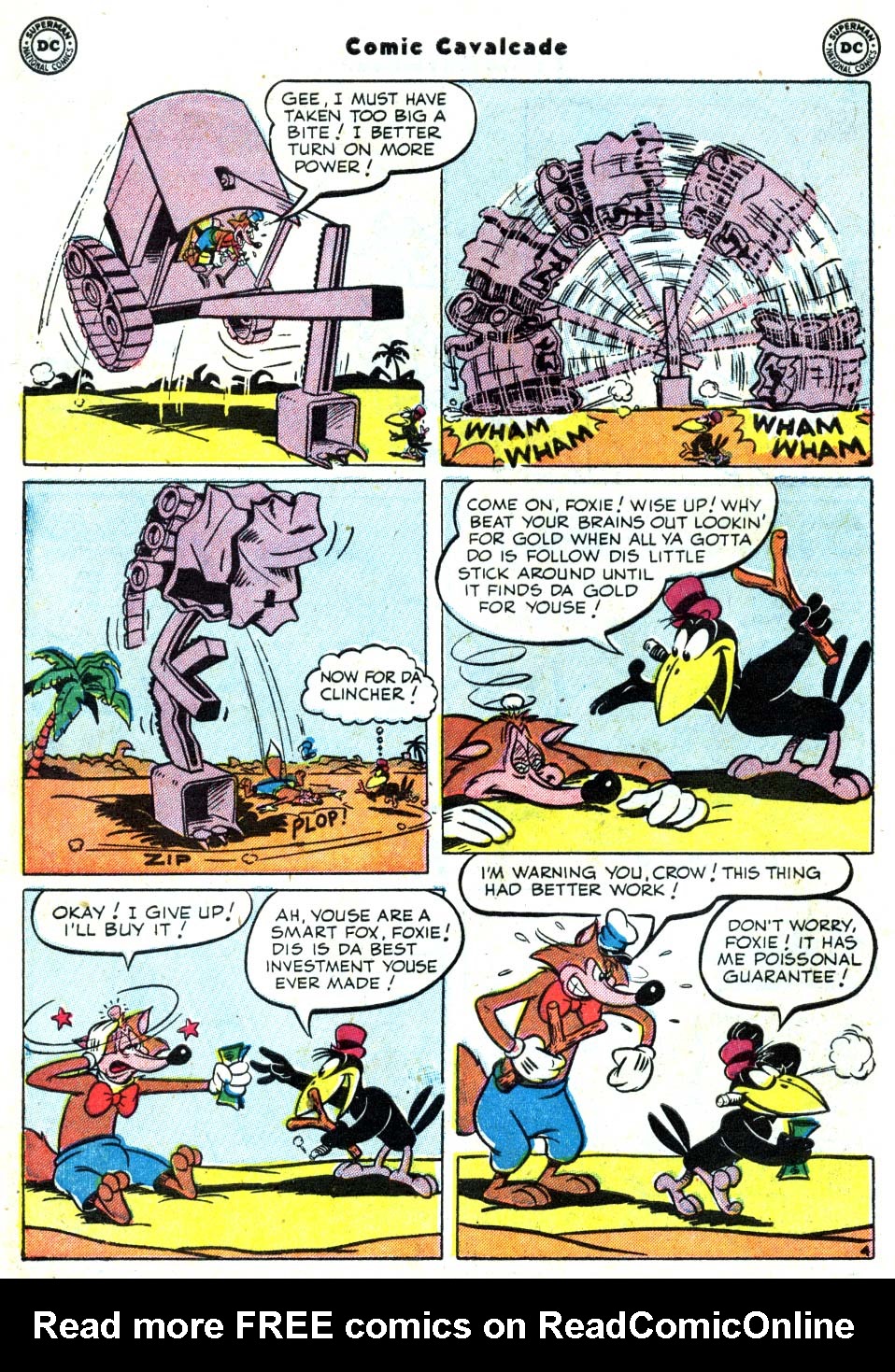 Read online Comic Cavalcade comic -  Issue #46 - 6