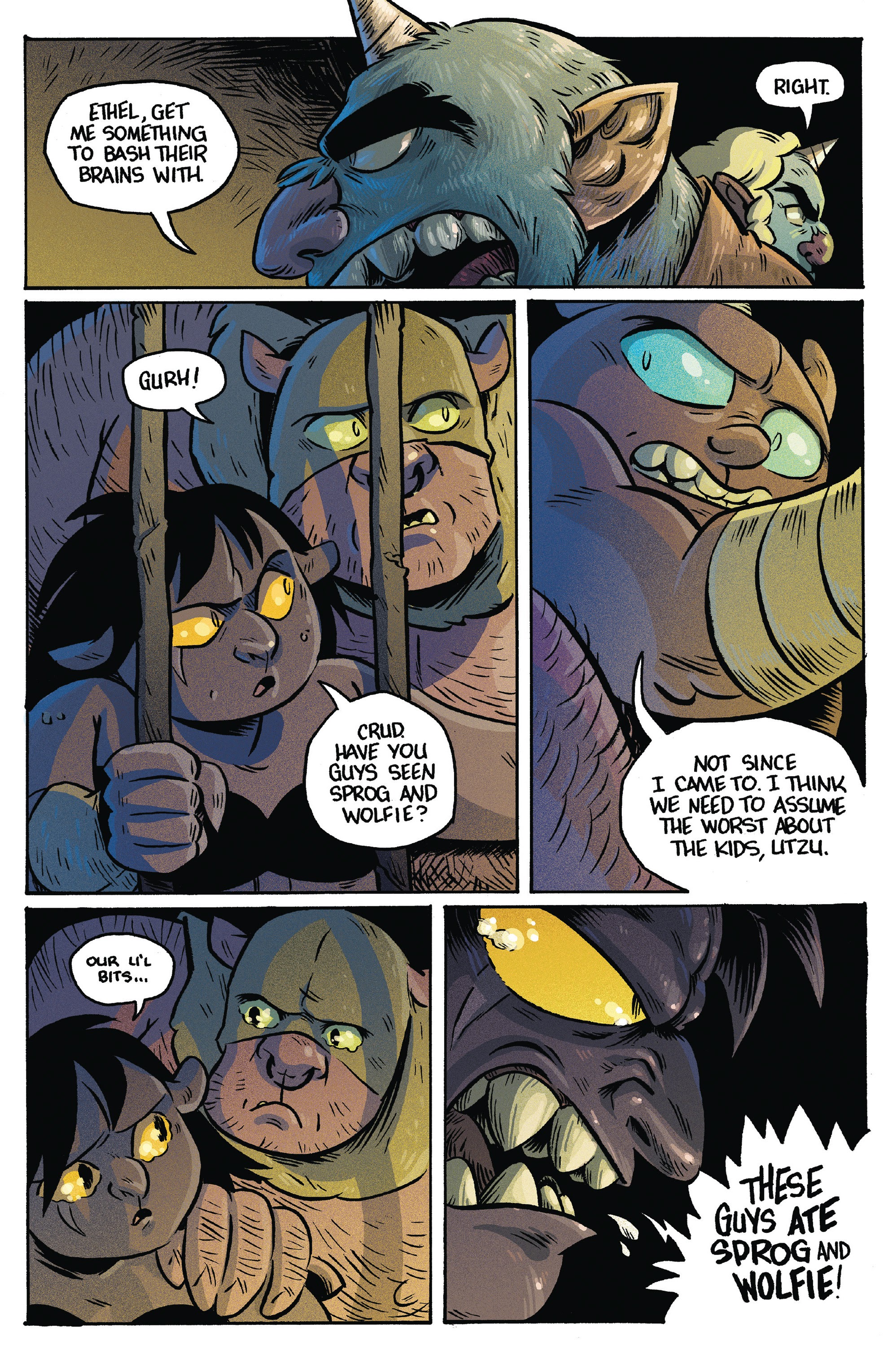Read online ORCS! comic -  Issue #3 - 16