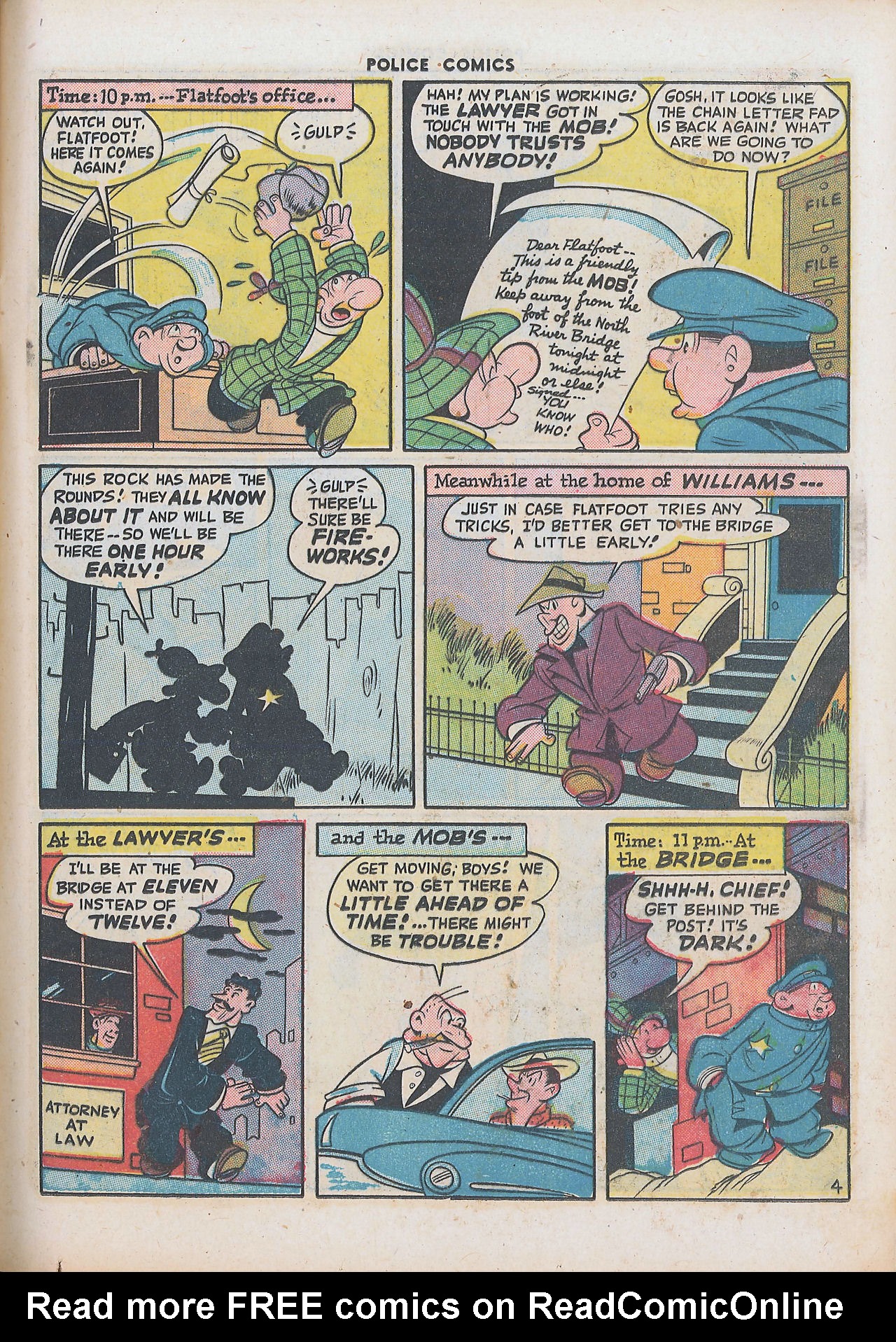Read online Police Comics comic -  Issue #60 - 21