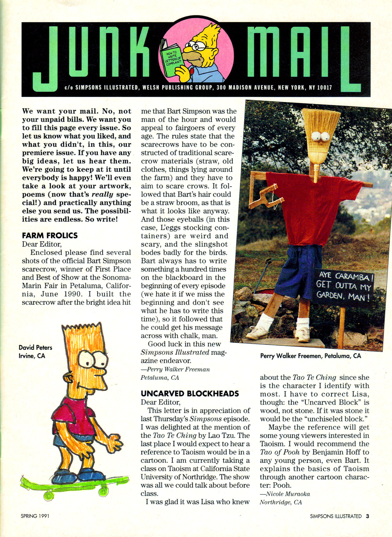 Read online Simpsons Illustrated (1991) comic -  Issue #1 - 3