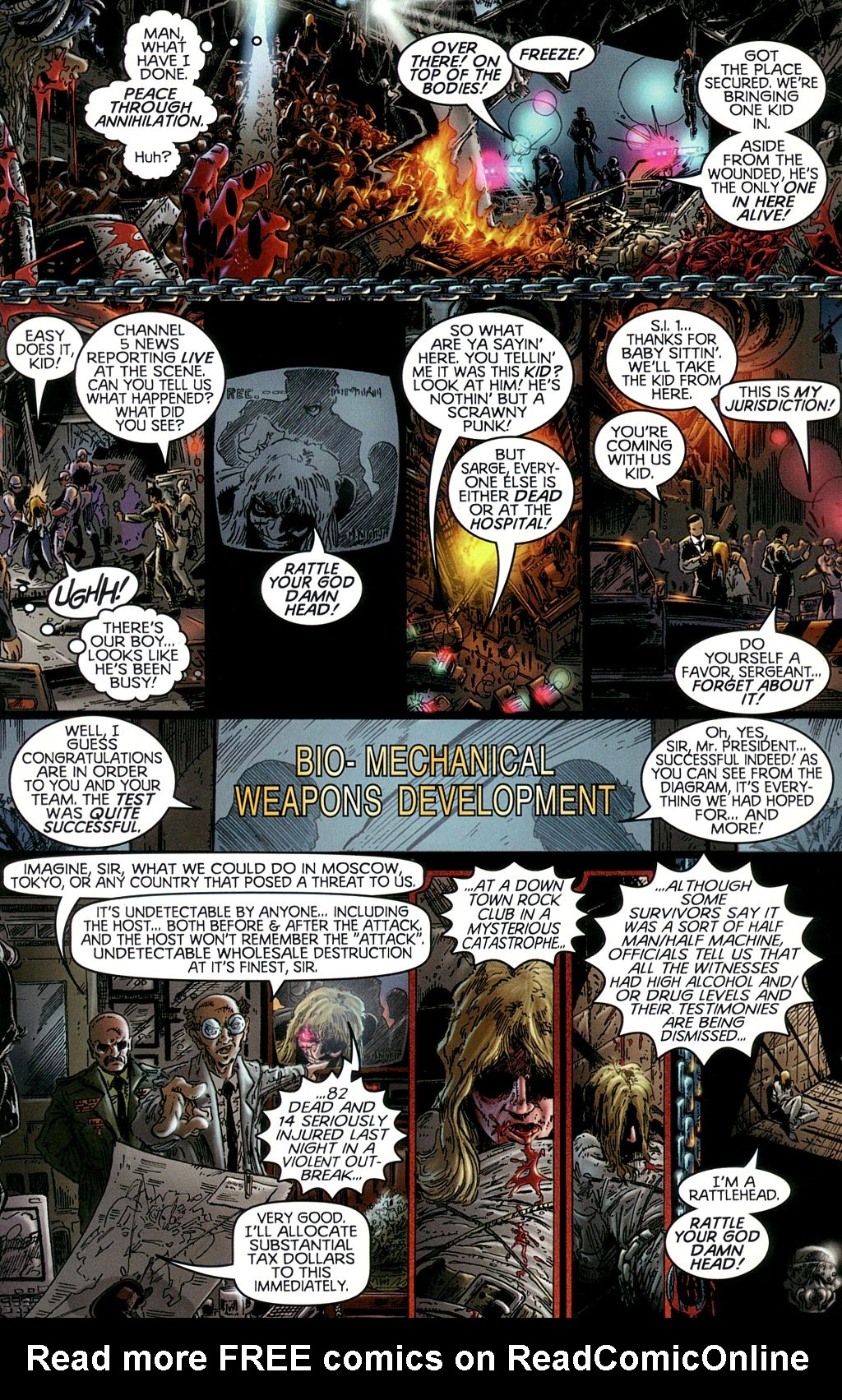 Read online Cryptic Writings of Megadeth comic -  Issue #1 - 18