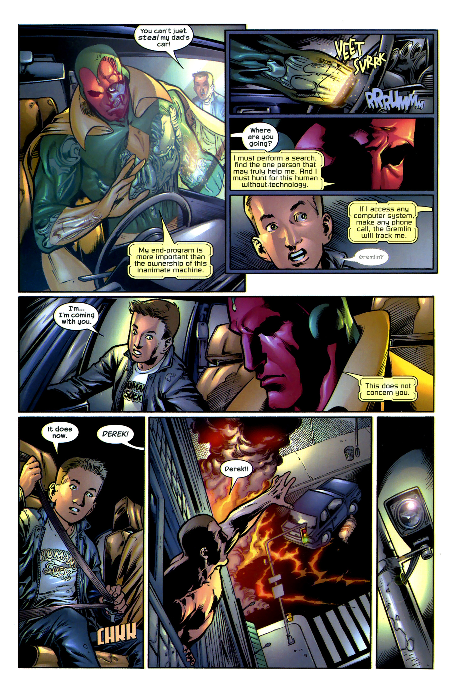 Read online Avengers Icons: The Vision comic -  Issue #2 - 23