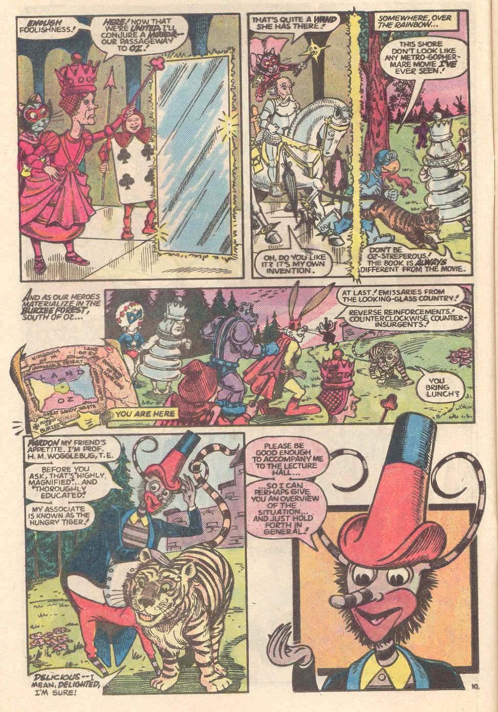 Read online The Oz-Wonderland War comic -  Issue #1 - 12