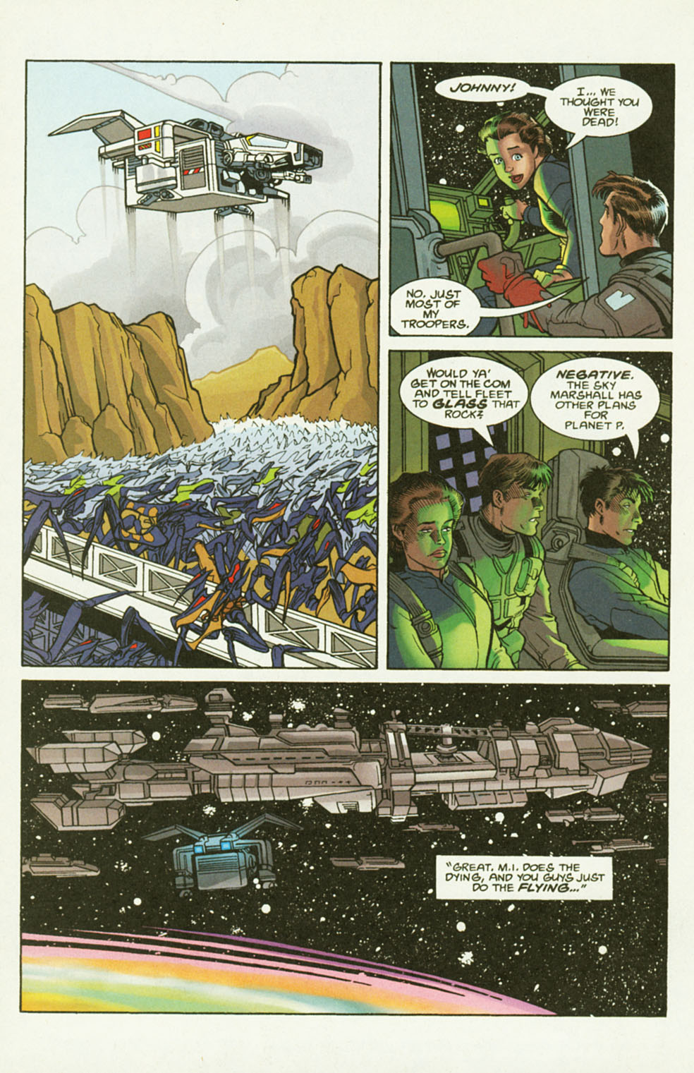 Read online Starship Troopers comic -  Issue #2 - 16