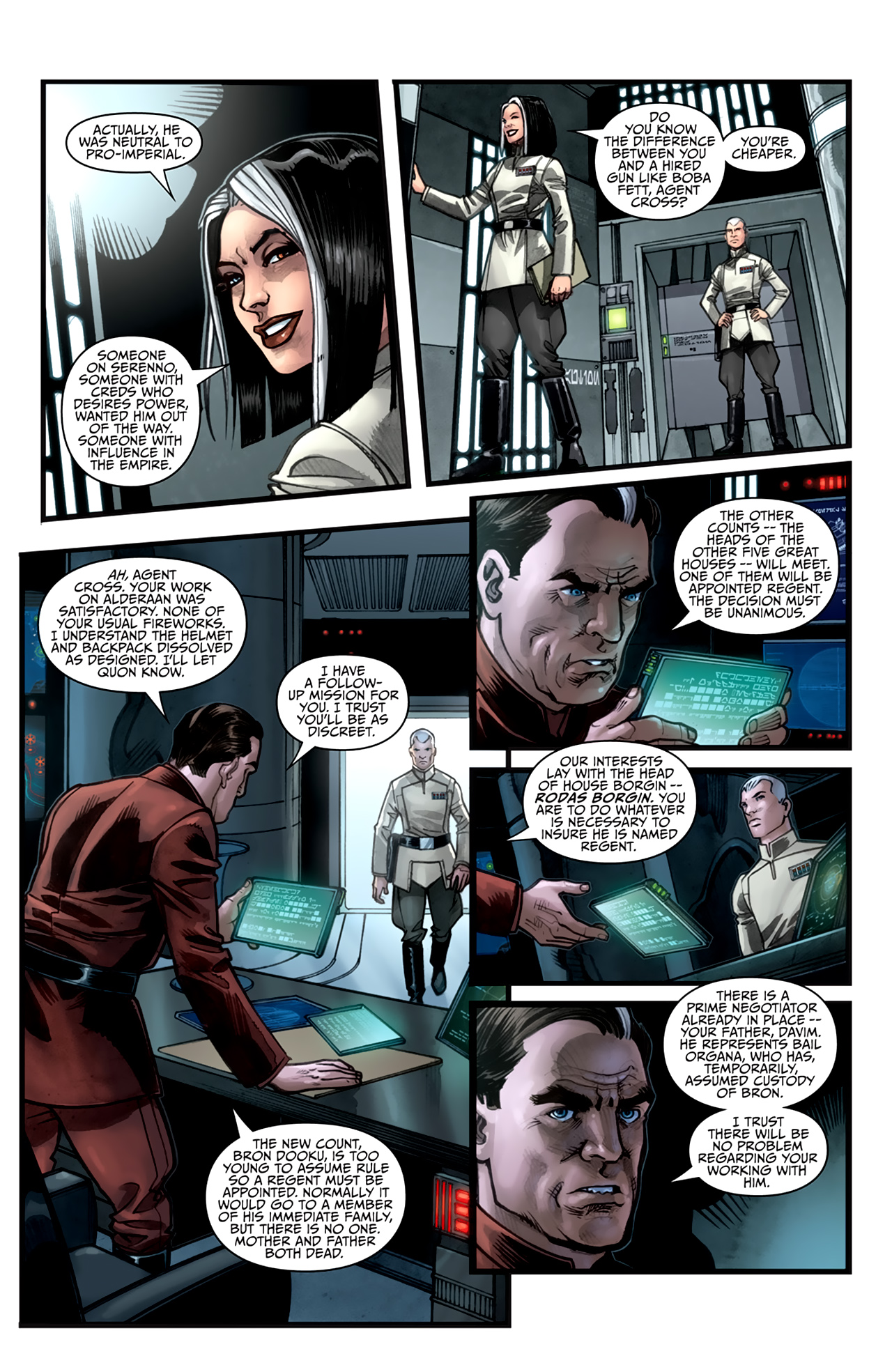 Read online Star Wars: Agent Of The Empire - Hard Targets comic -  Issue #1 - 22