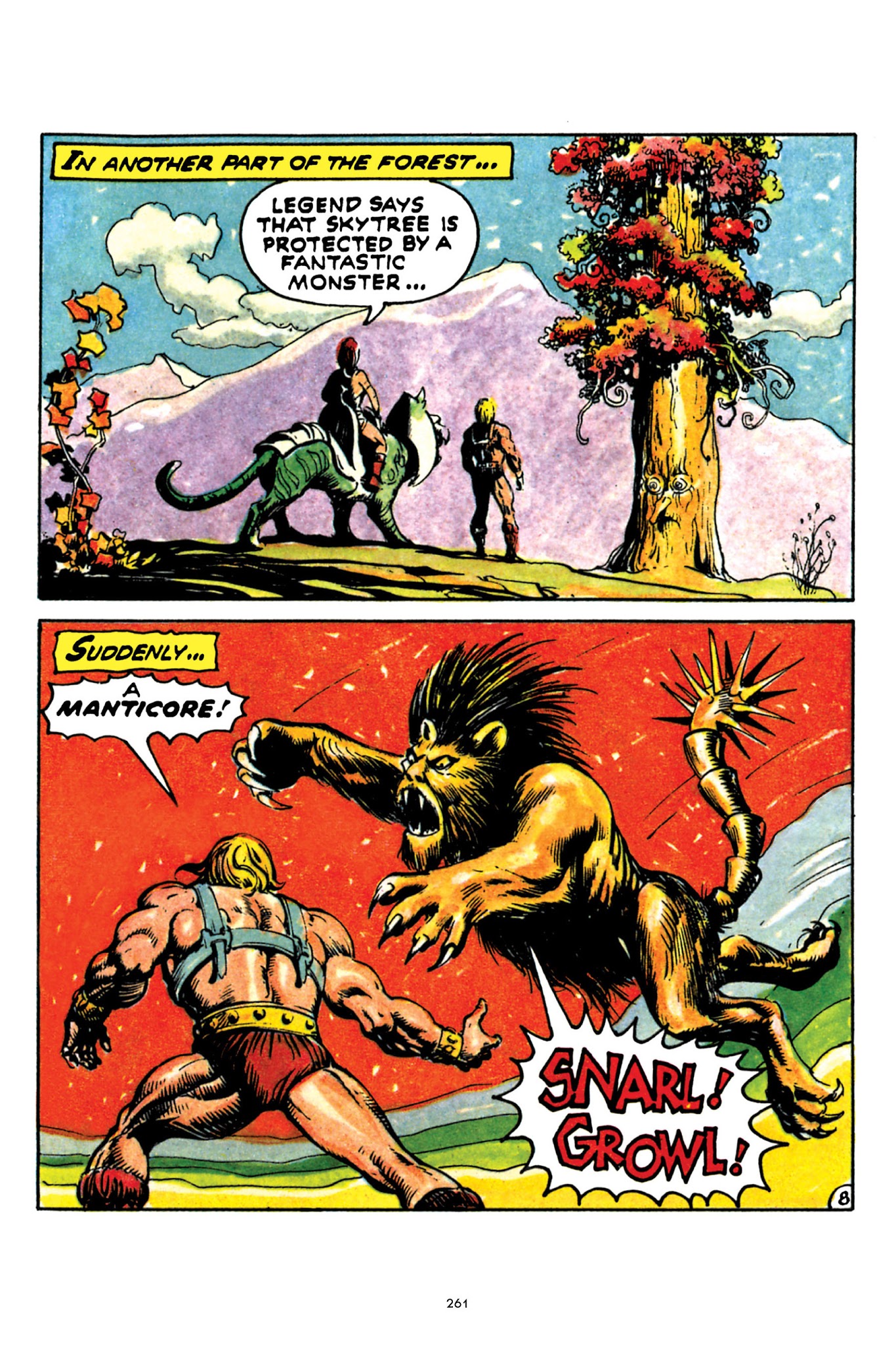 Read online He-Man and the Masters of the Universe Minicomic Collection comic -  Issue # TPB 1 - 260