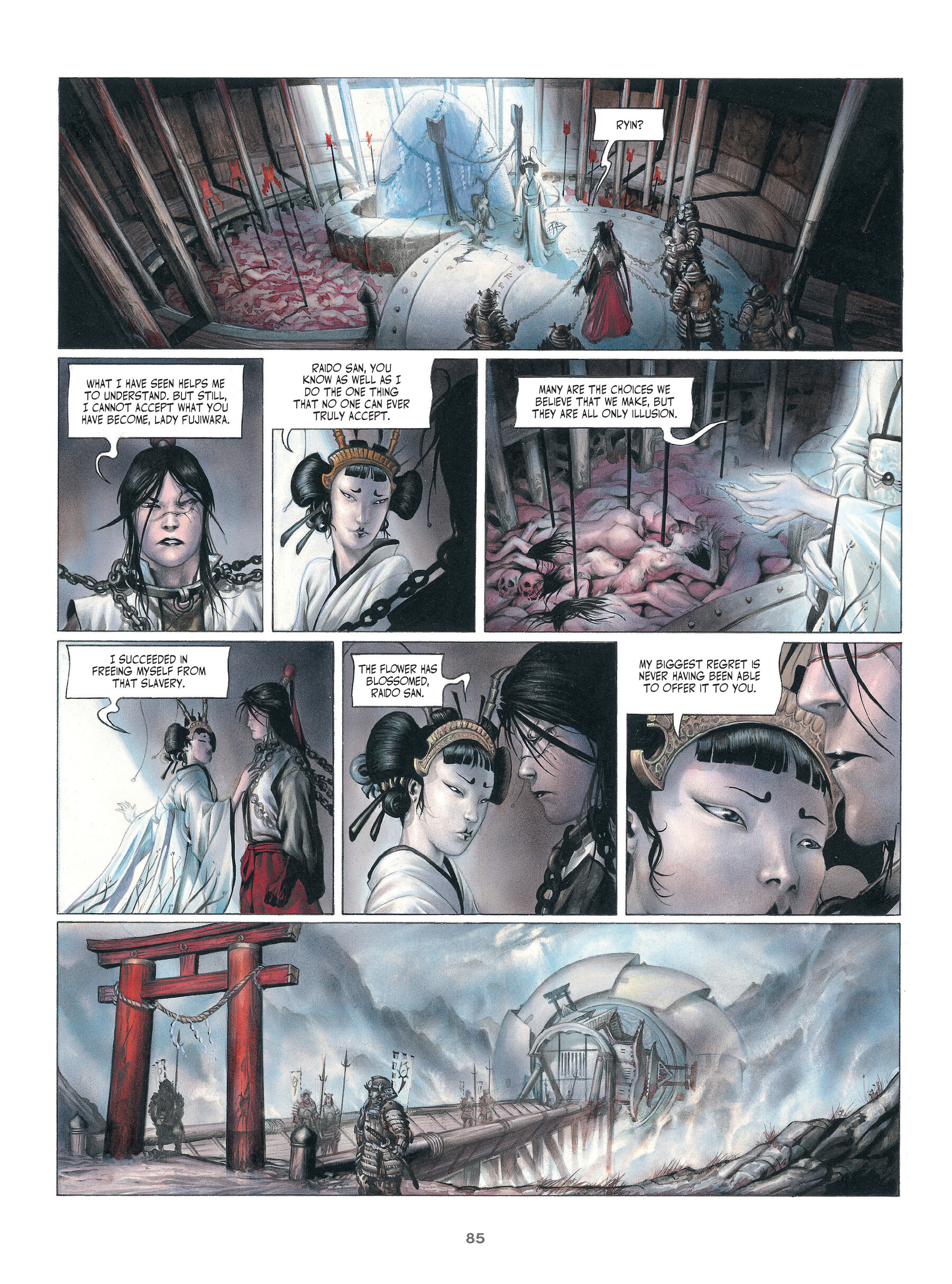 Read online Legends of the Pierced Veil: The Scarlet Blades comic -  Issue # TPB (Part 1) - 85