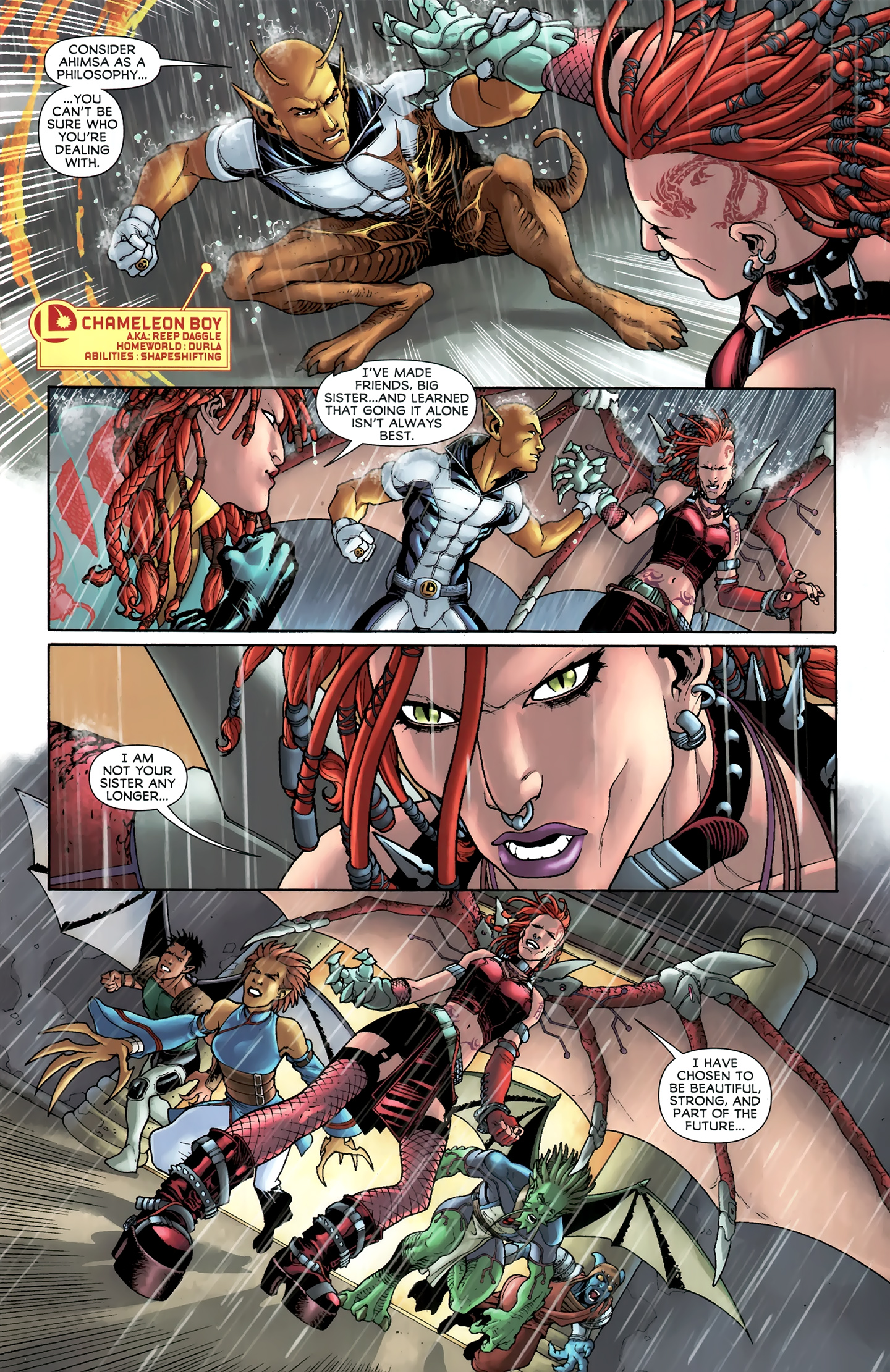 Read online Legion of Super-Heroes (2011) comic -  Issue #6 - 18