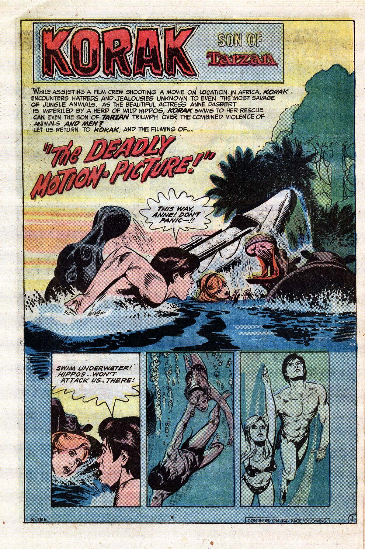 Read online Korak, Son of Tarzan (1972) comic -  Issue #58 - 24