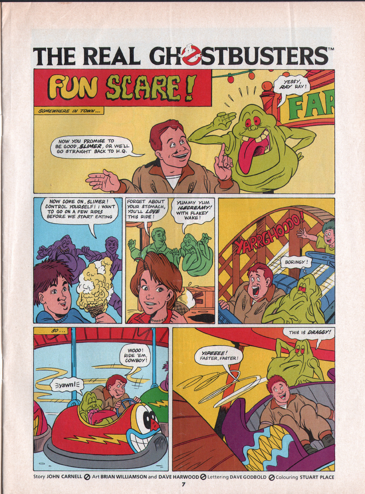 Read online The Real Ghostbusters comic -  Issue #92 - 7