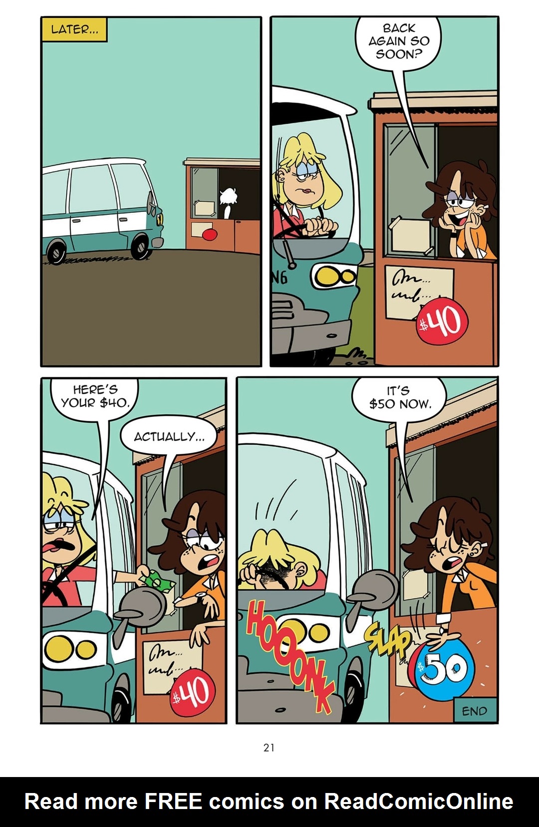 Read online The Loud House comic -  Issue #9 - 21
