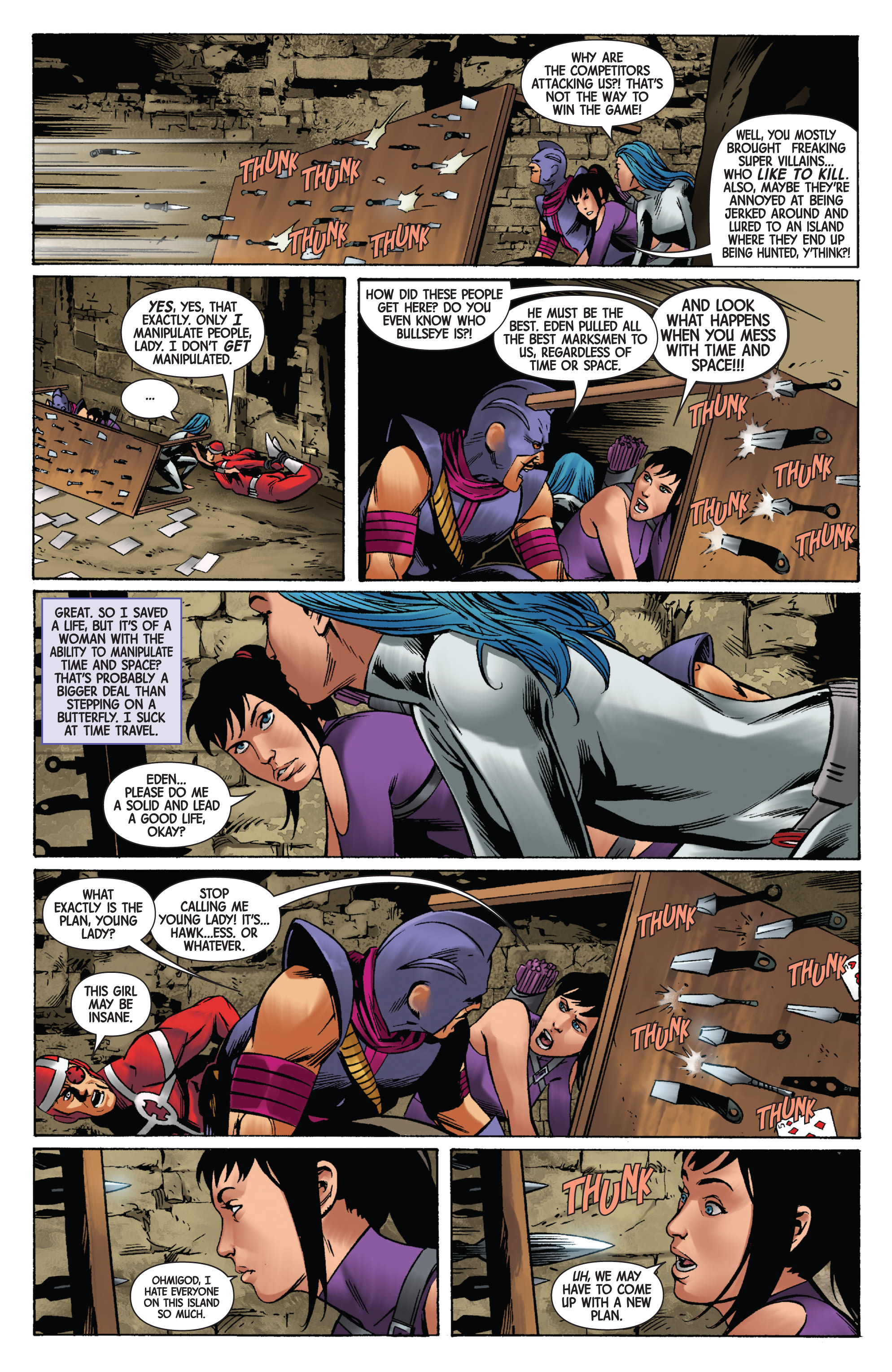 Read online Marvel-Verse: Thanos comic -  Issue #Marvel-Verse (2019) Hawkeye - 108