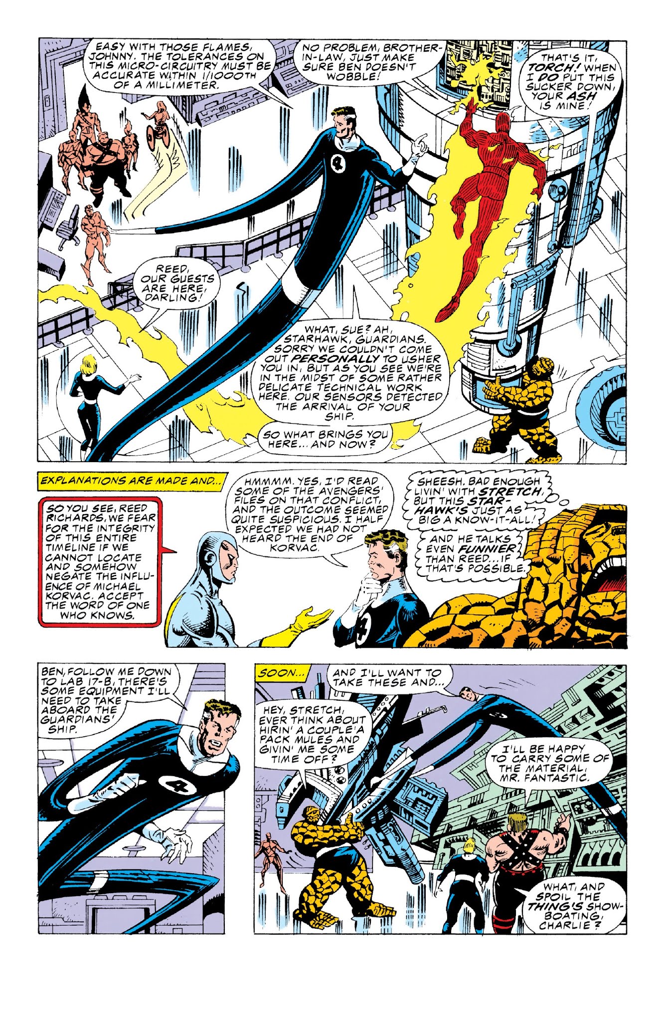 Read online Fantastic Four Epic Collection comic -  Issue # The New Fantastic Four (Part 1) - 94