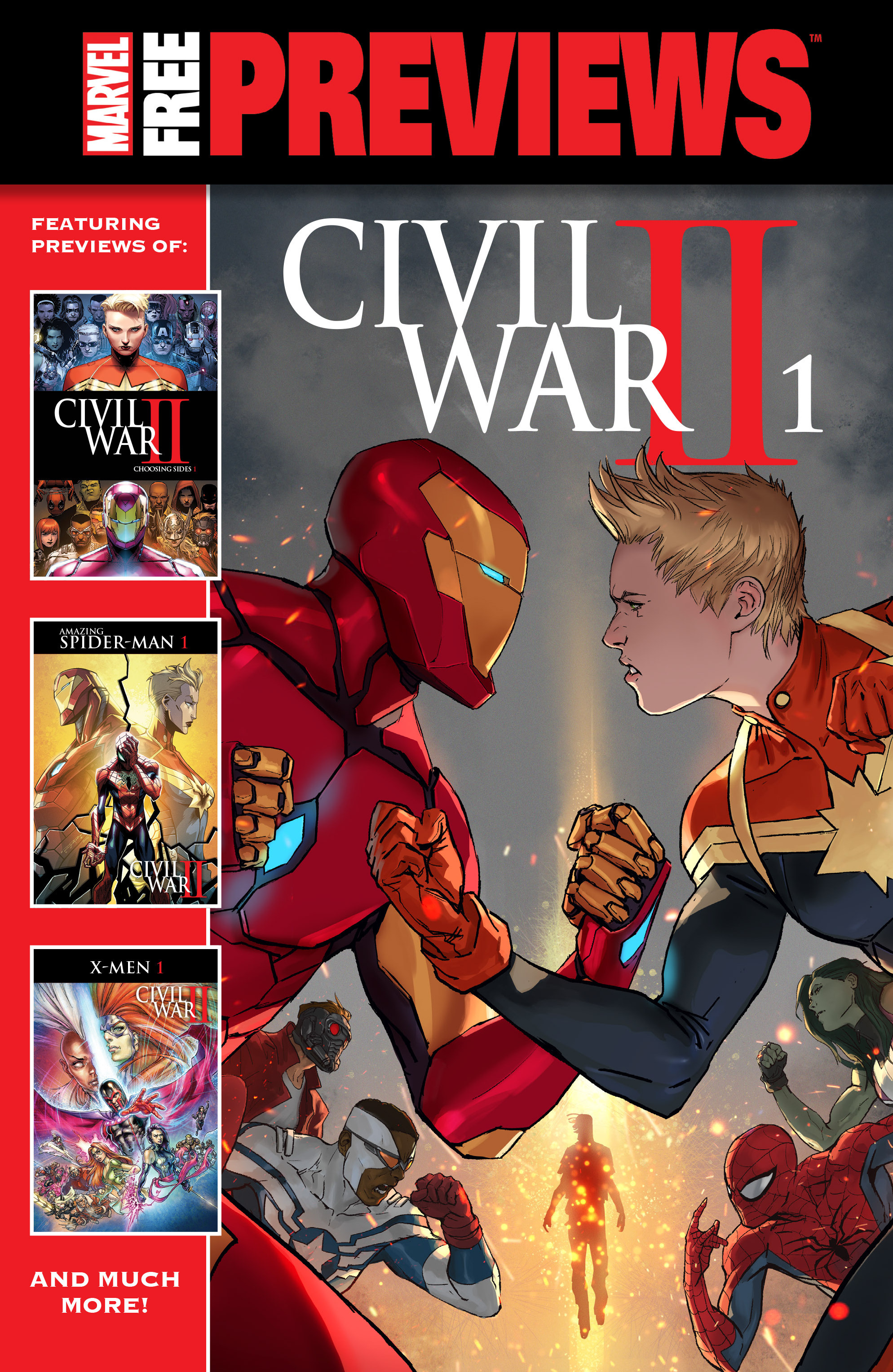 Read online Marvel Civil War II Previews comic -  Issue # Full - 1