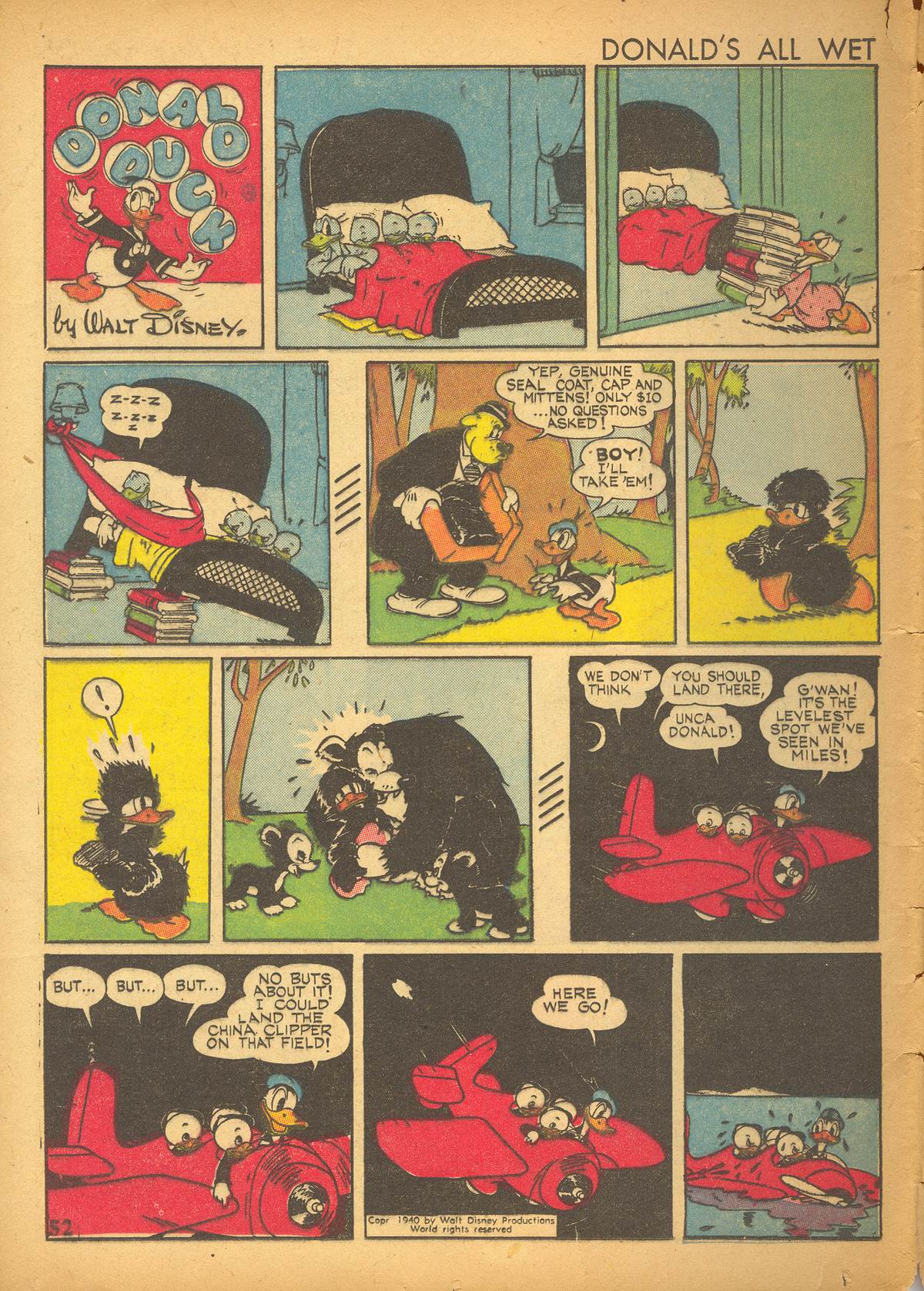 Read online Walt Disney's Comics and Stories comic -  Issue #27 - 54