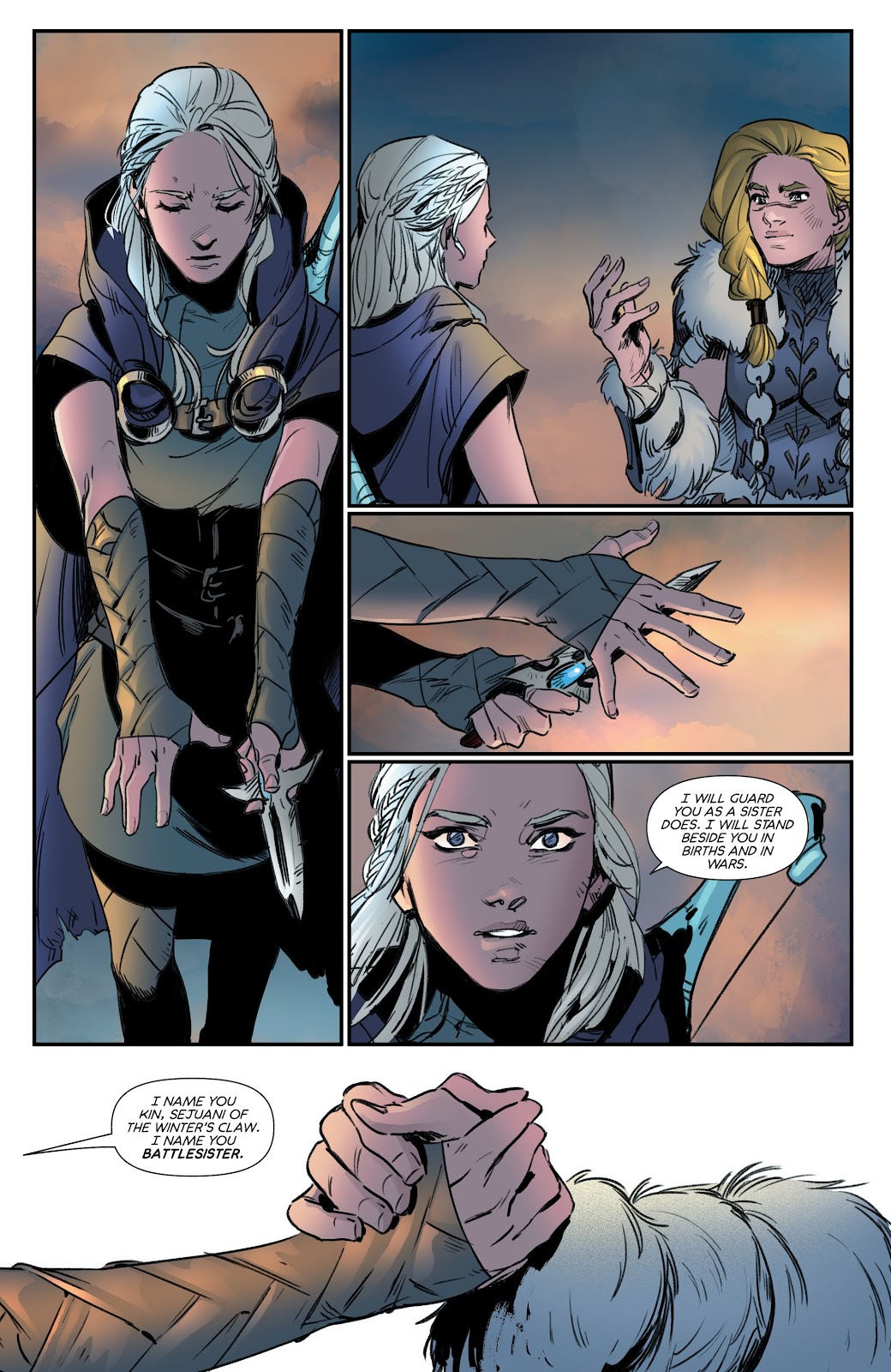 Read online League of Legends: Ashe: Warmother Special Edition comic -  Issue #4 - 15