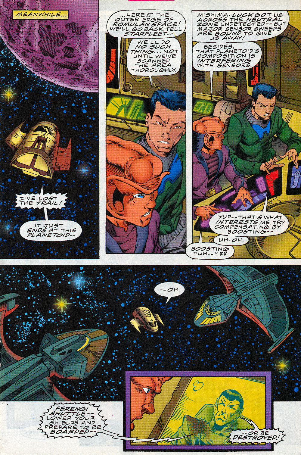 Read online Star Trek: Starfleet Academy (1996) comic -  Issue #15 - 15