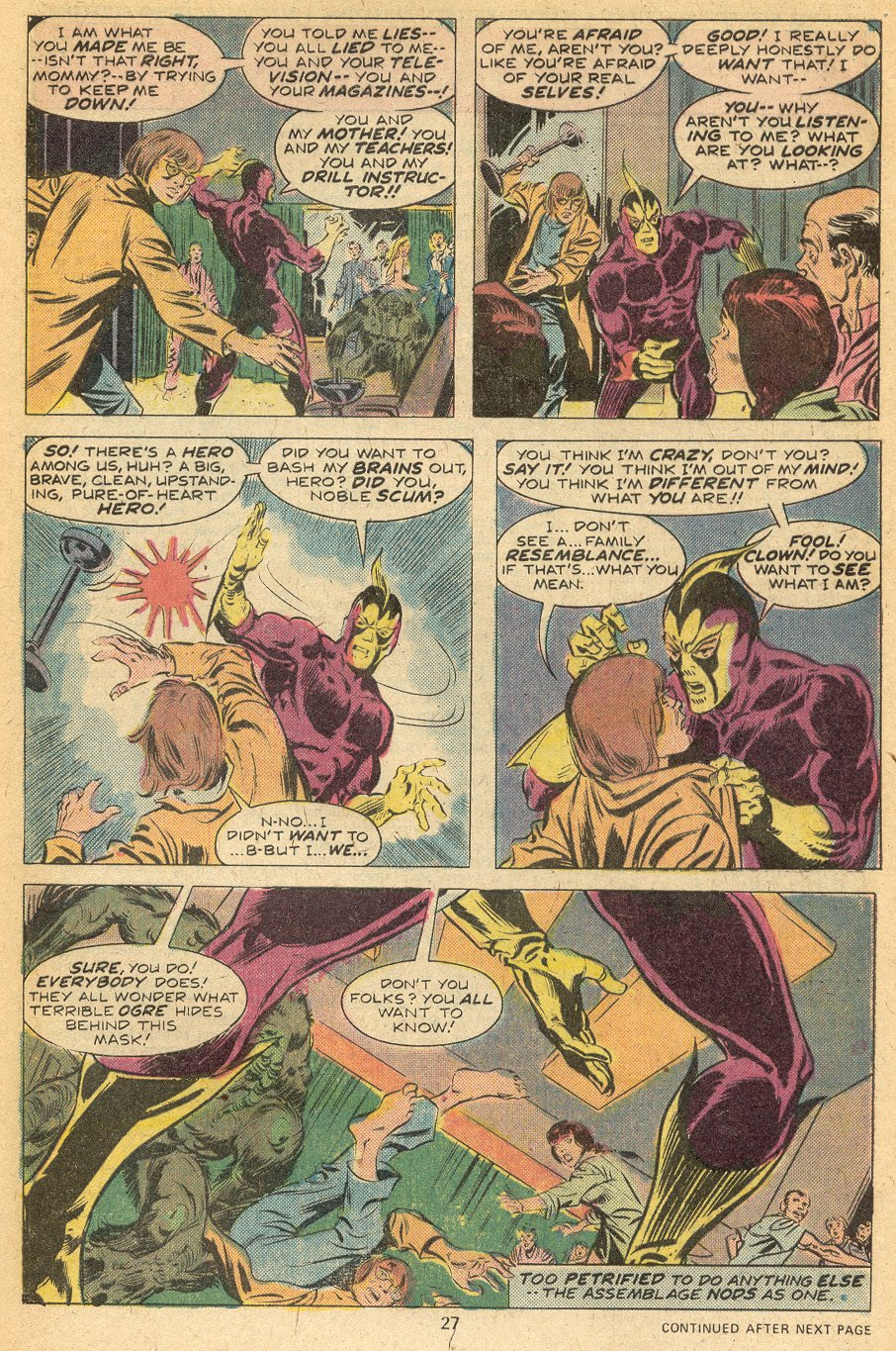 Read online Man-Thing (1974) comic -  Issue #19 - 18
