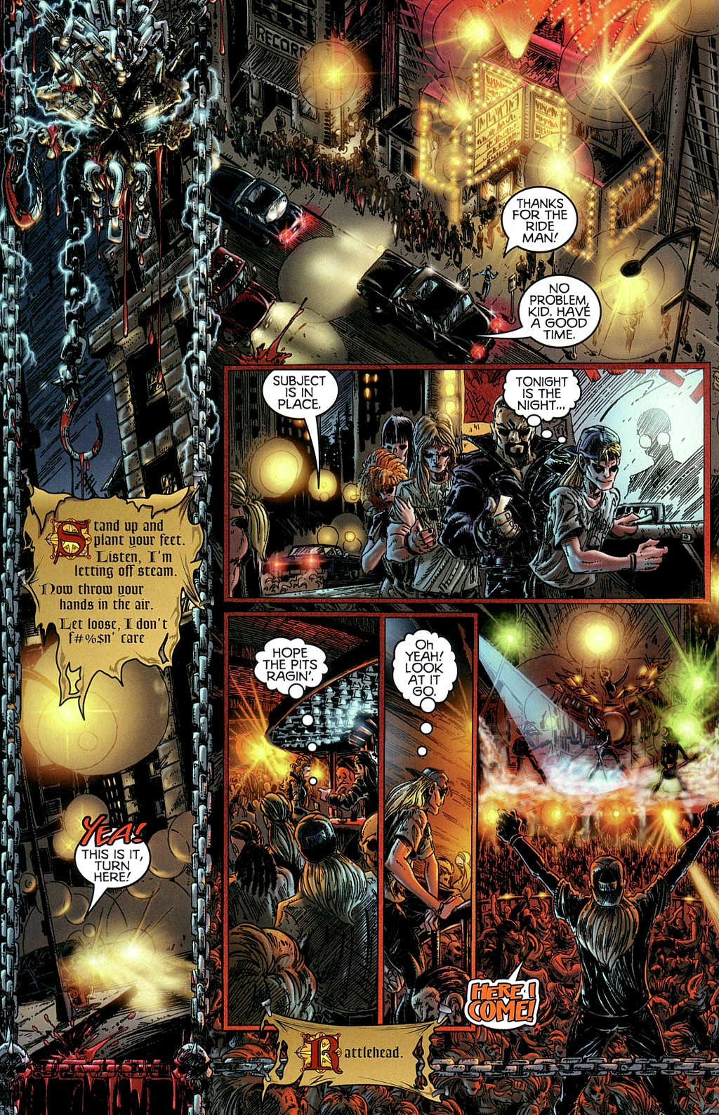 Read online Cryptic Writings of Megadeth comic -  Issue #1 - 11