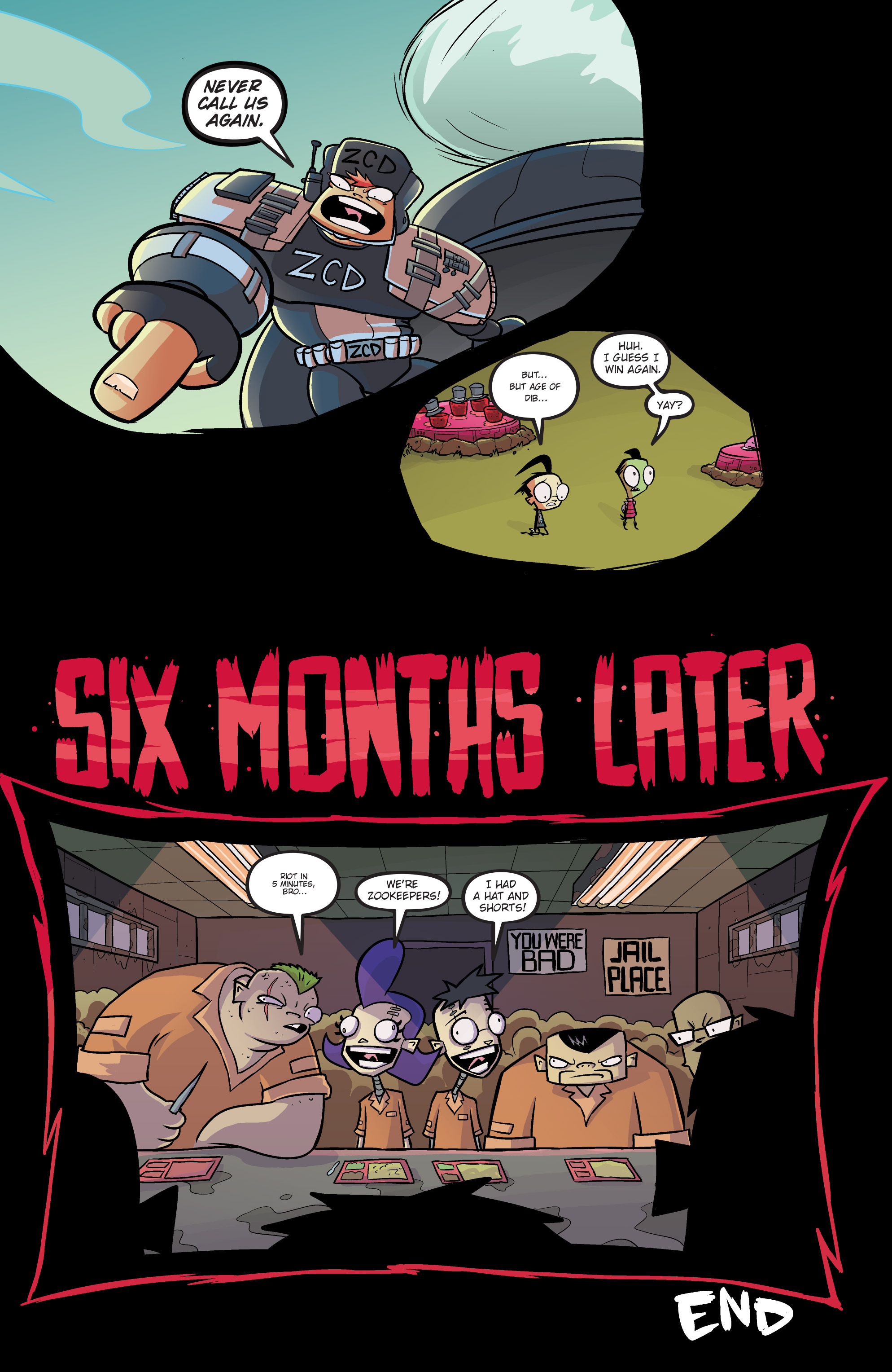 Read online Invader Zim comic -  Issue #19 - 23