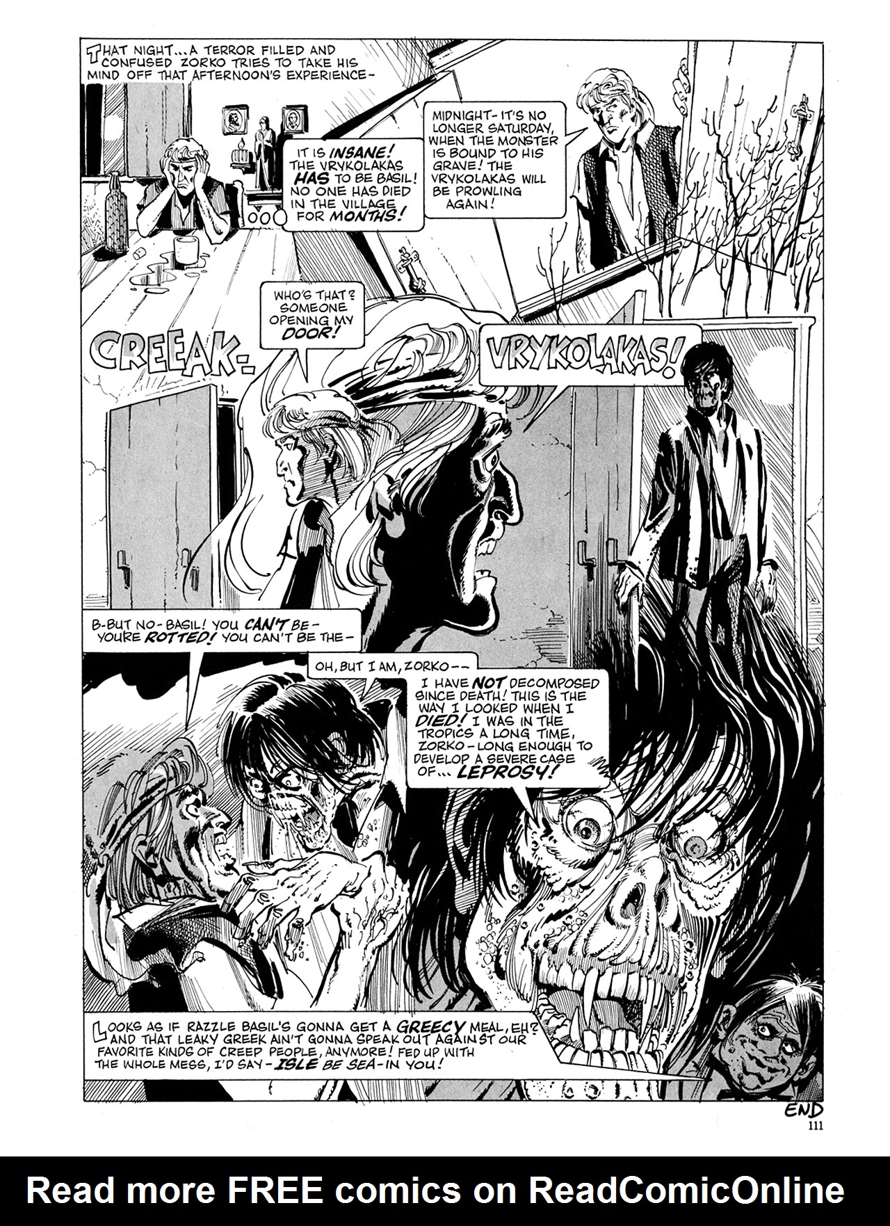Read online Eerie Archives comic -  Issue # TPB 5 - 112