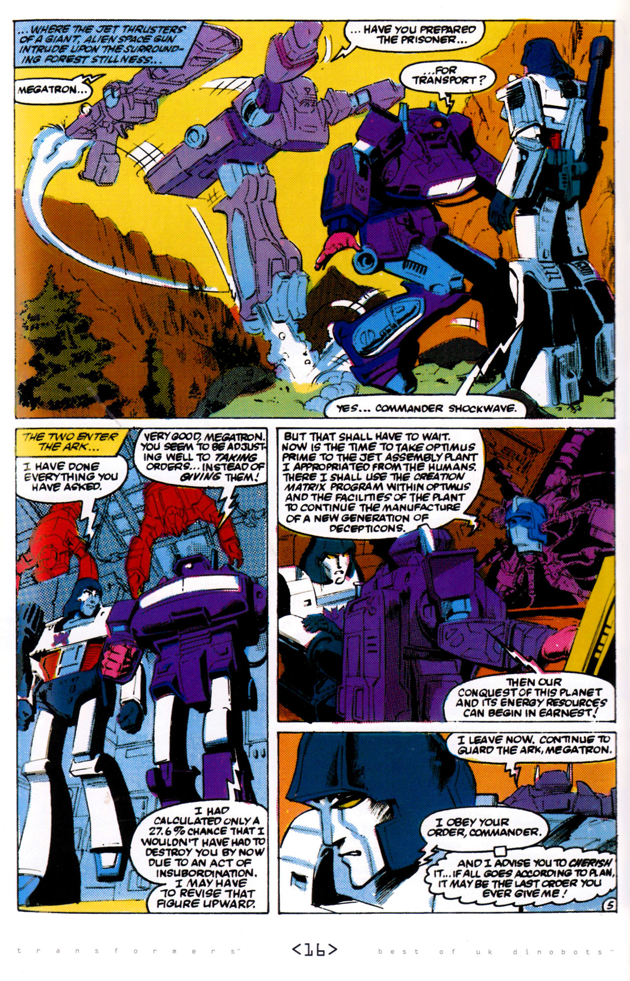 Read online The Transformers: Best of UK: Dinobots comic -  Issue #6 - 19