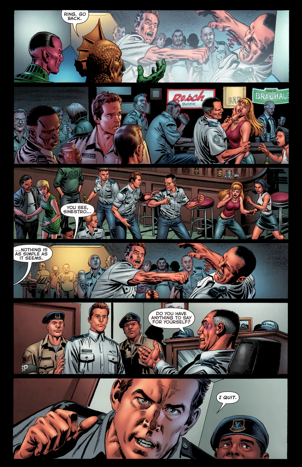 Read online Green Lantern Movie Prequel: Hal Jordan comic -  Issue # Full - 7