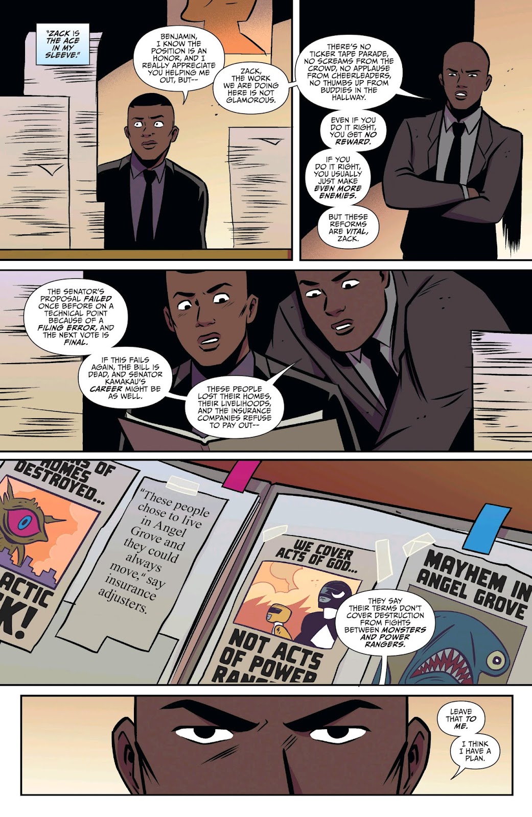 Saban's Go Go Power Rangers: Back To School issue Full - Page 11