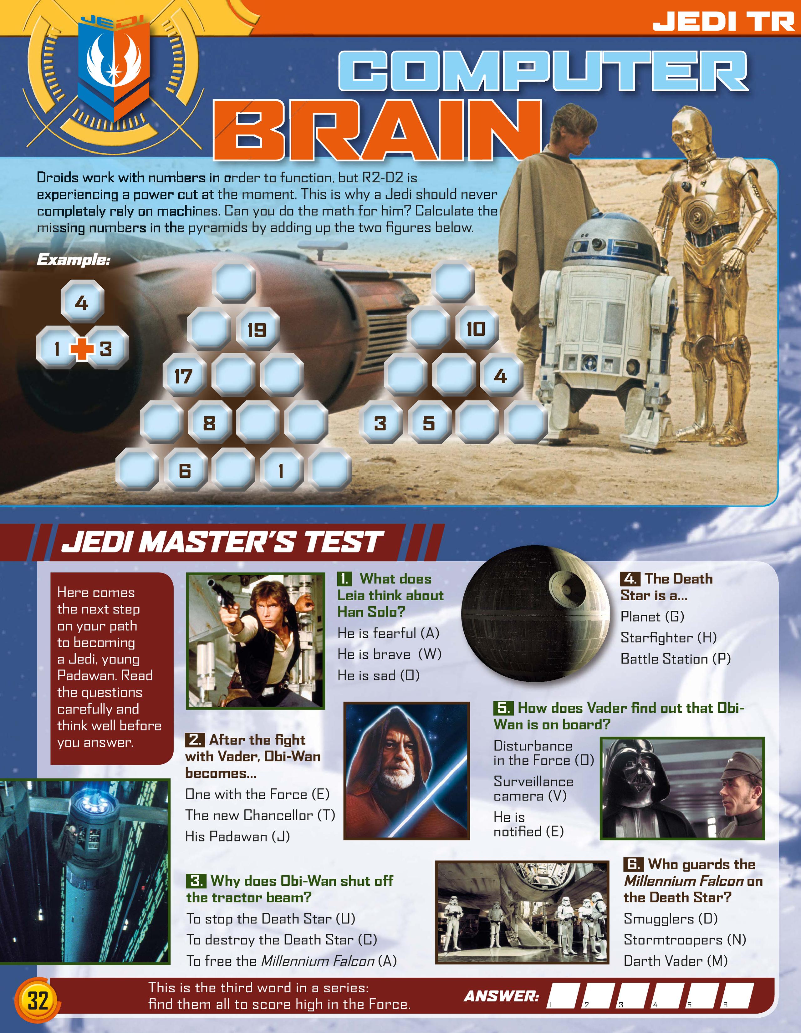 Read online Star Wars Jedi Master Magazine comic -  Issue #4 - 32