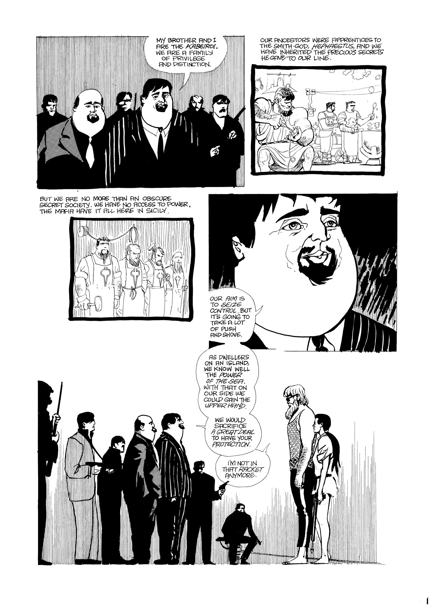Read online Eddie Campbell's Bacchus comic -  Issue # TPB 3 - 48