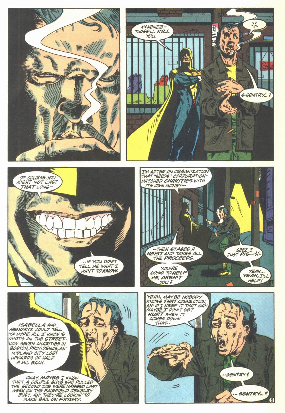Read online Hero Alliance (1989) comic -  Issue #10 - 7