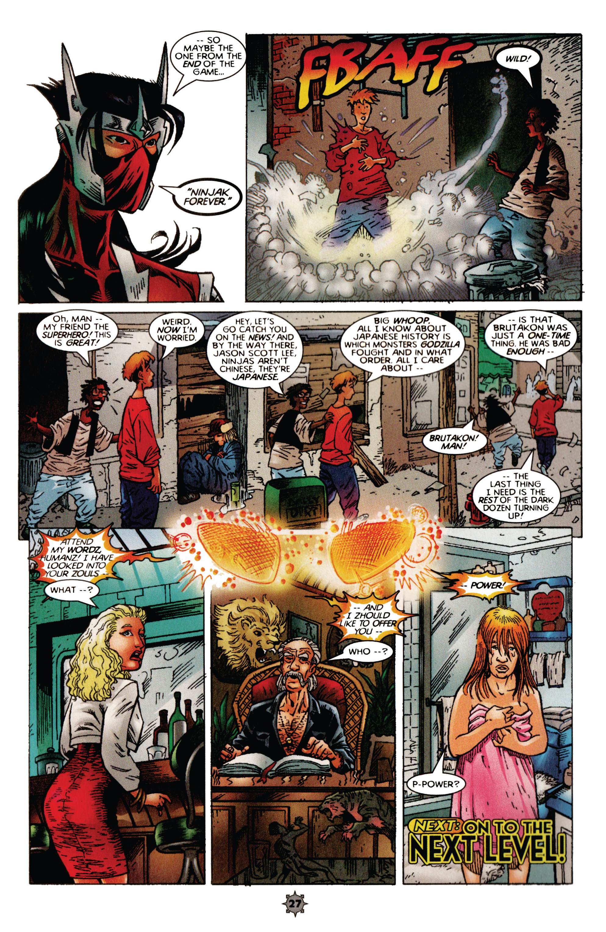 Read online Ninjak (1997) comic -  Issue #1 - 25