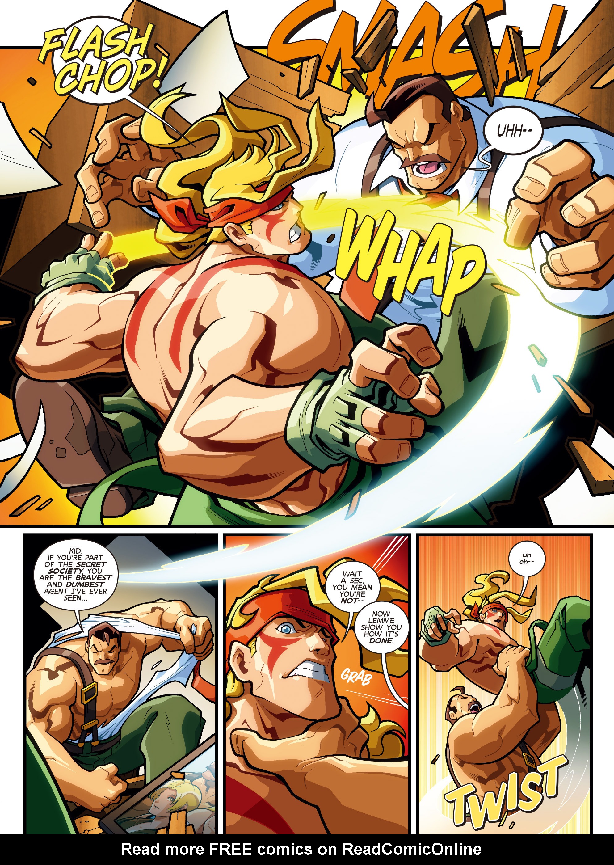 Read online Street Fighter Unlimited comic -  Issue #1 - 25
